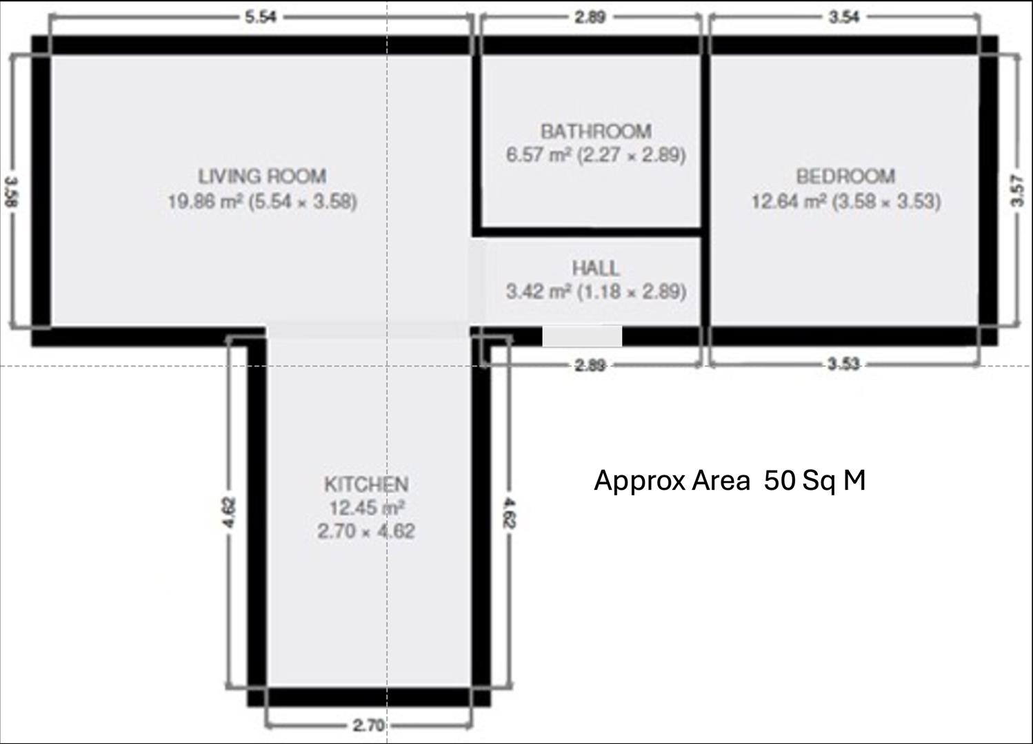 Flat 3, The Old Bakery, Station Road, Bourne End floorplan