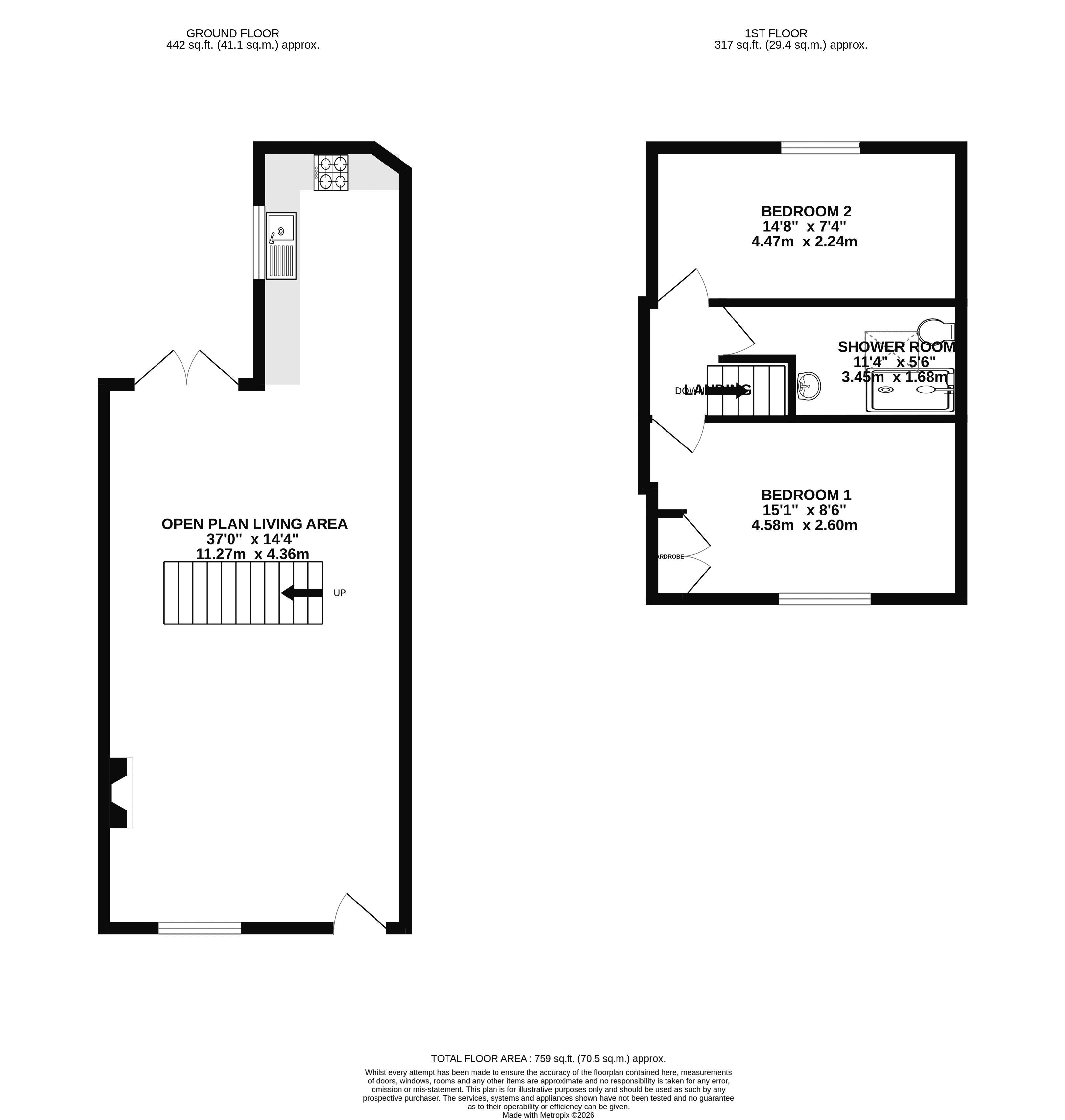 21, Greenfield Place, Weston-Super-Mare floorplan