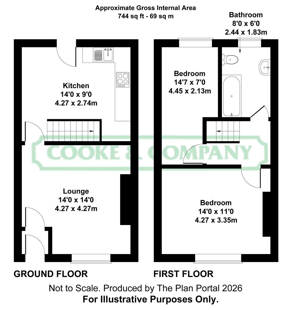 48, Lilford Street, Leigh floorplan