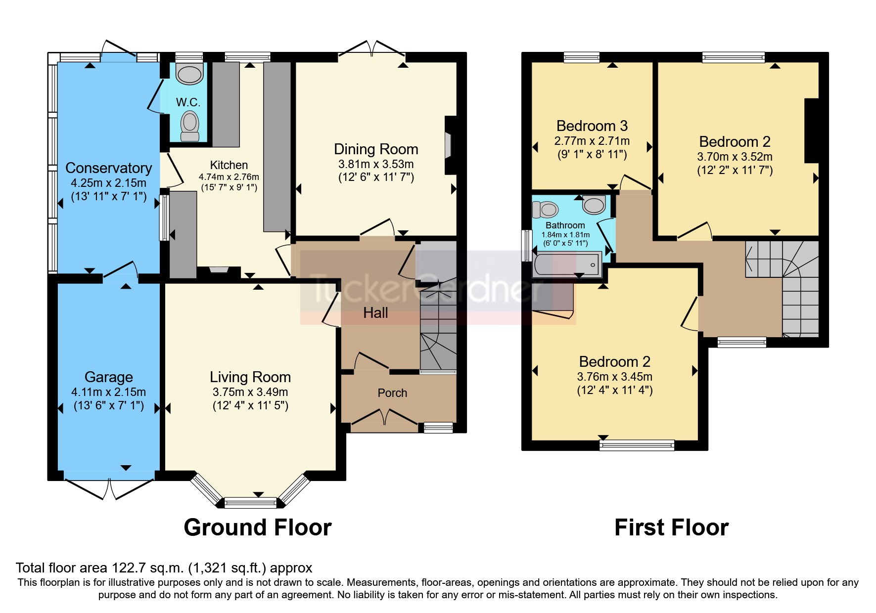 Cambridge Road, Great Shelford, Cambridge CB22, 3 bedroom semidetached