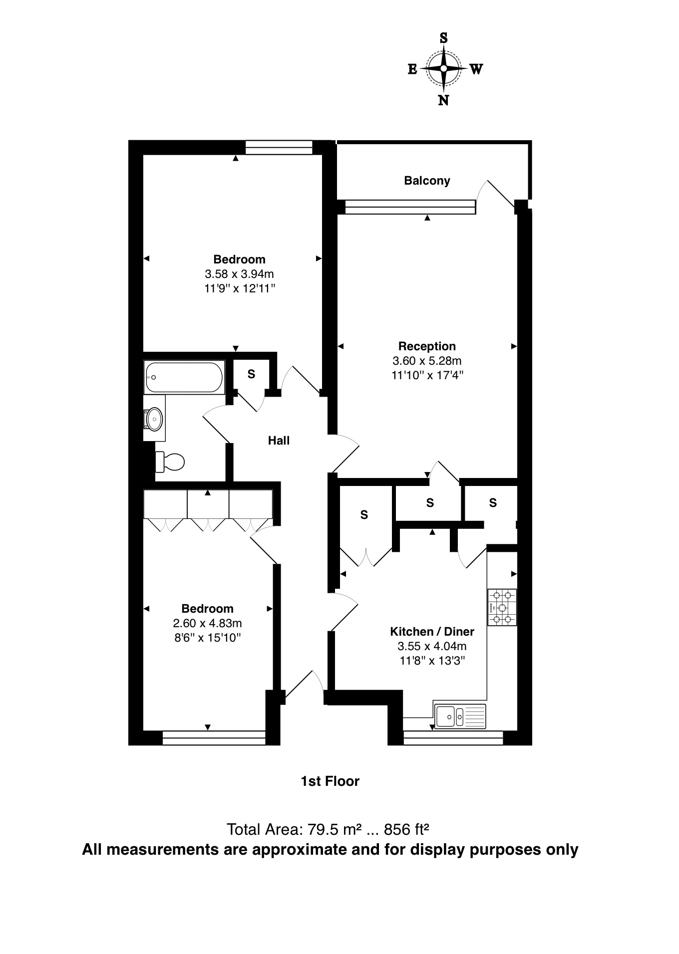 6, Holbrooke Court, Islington floorplan