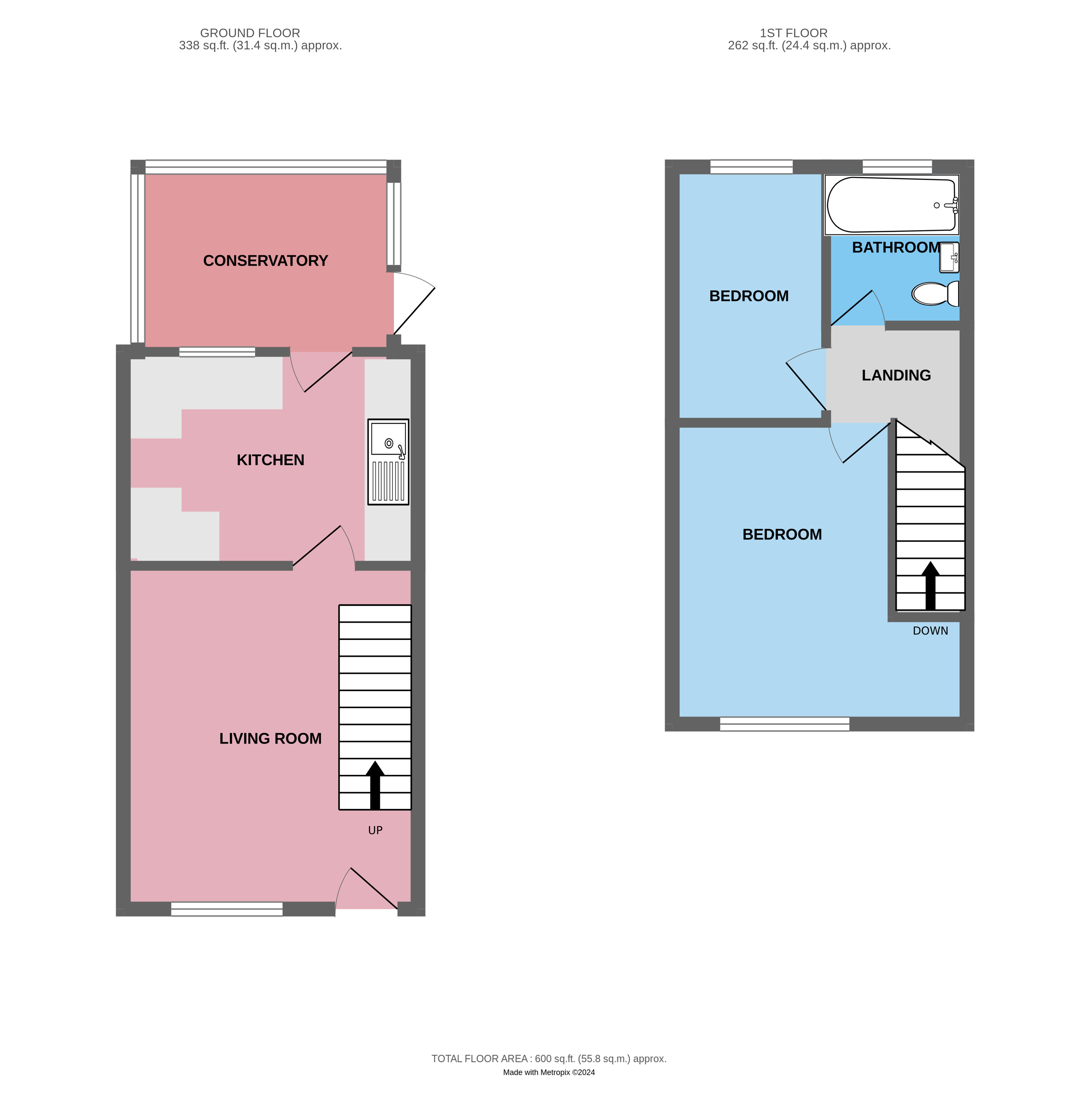 4, Tudor Meadow, Telford floorplan