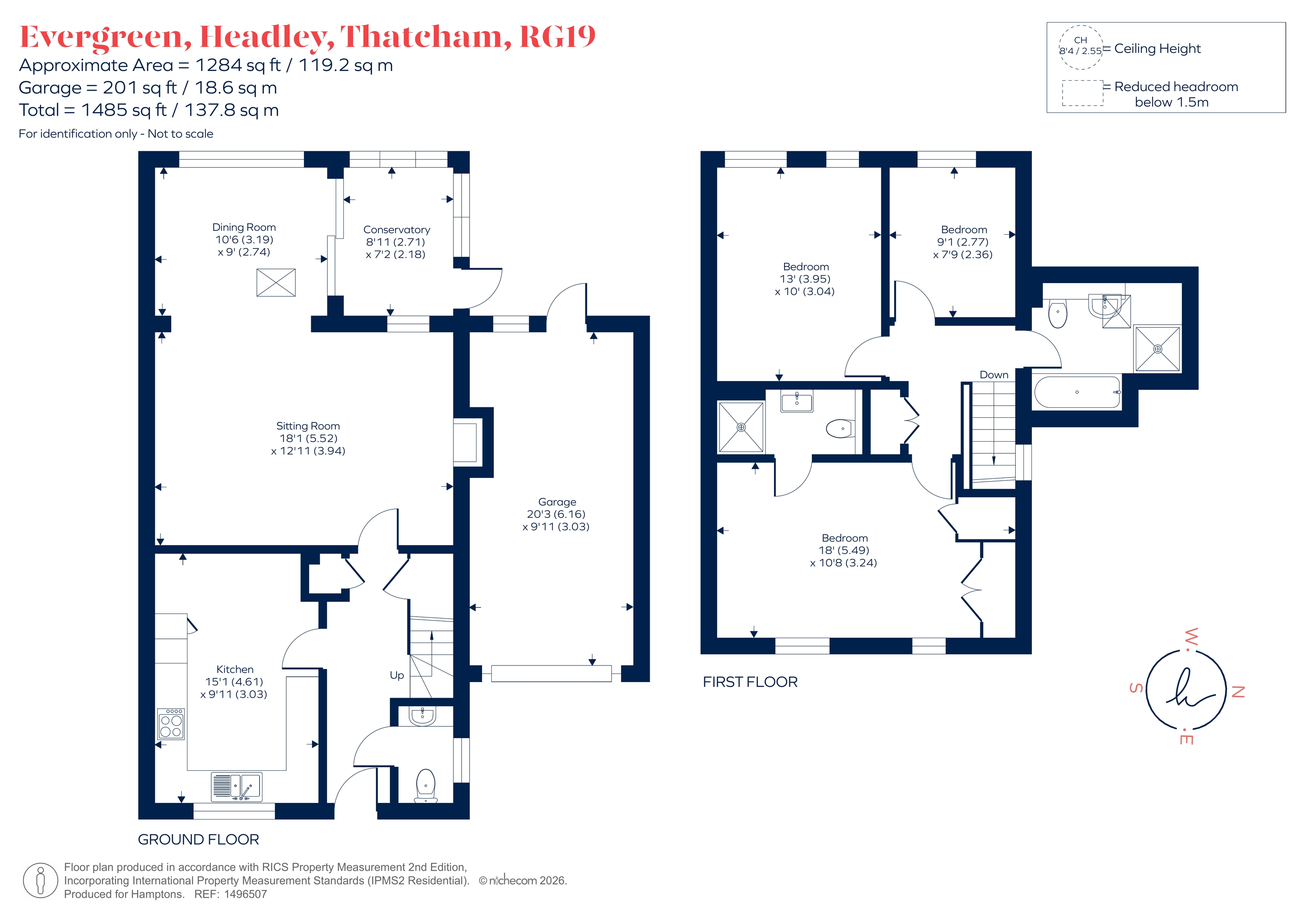 3, Evergreen, Thatcham floorplan