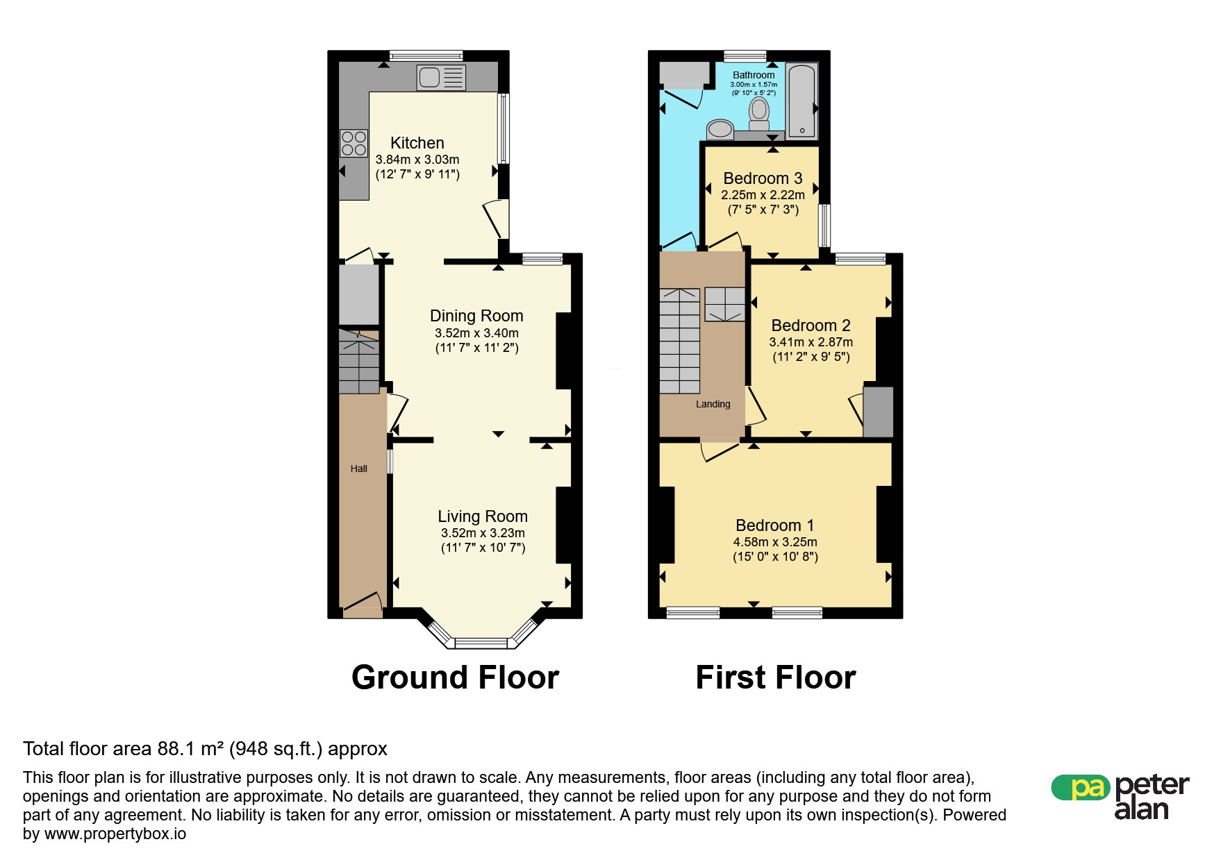 26, Bendrick Road, Barry floorplan