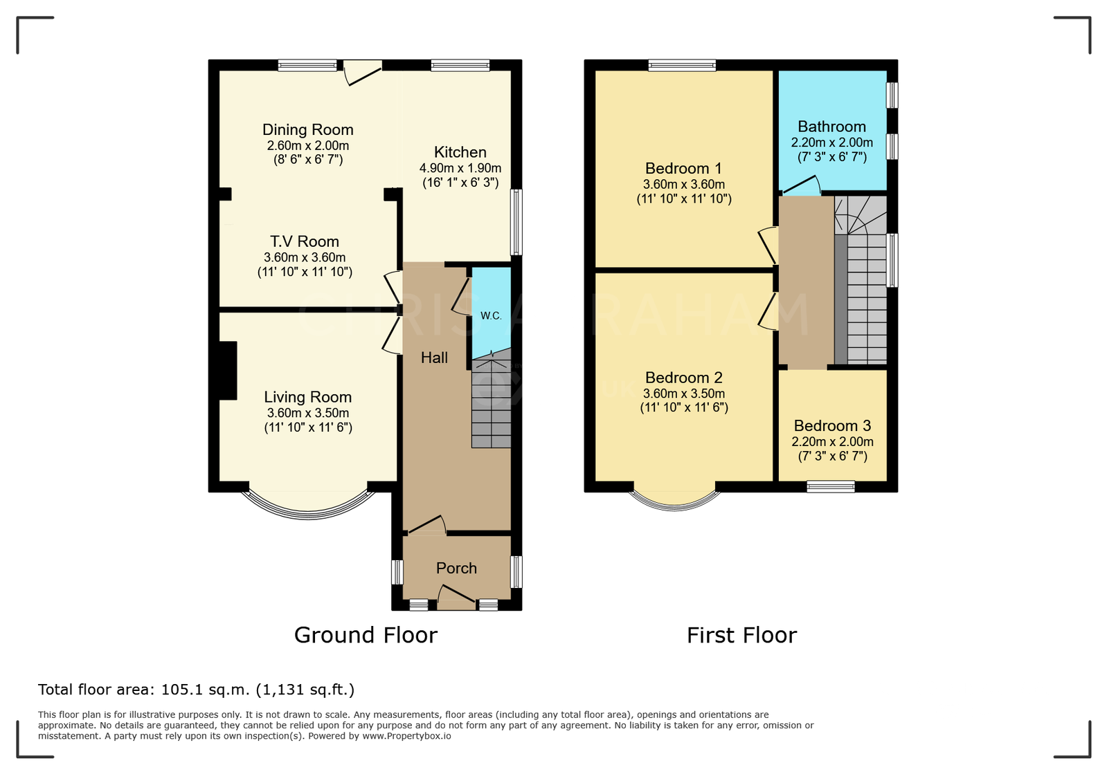 64, Wern Road, Port Talbot floorplan