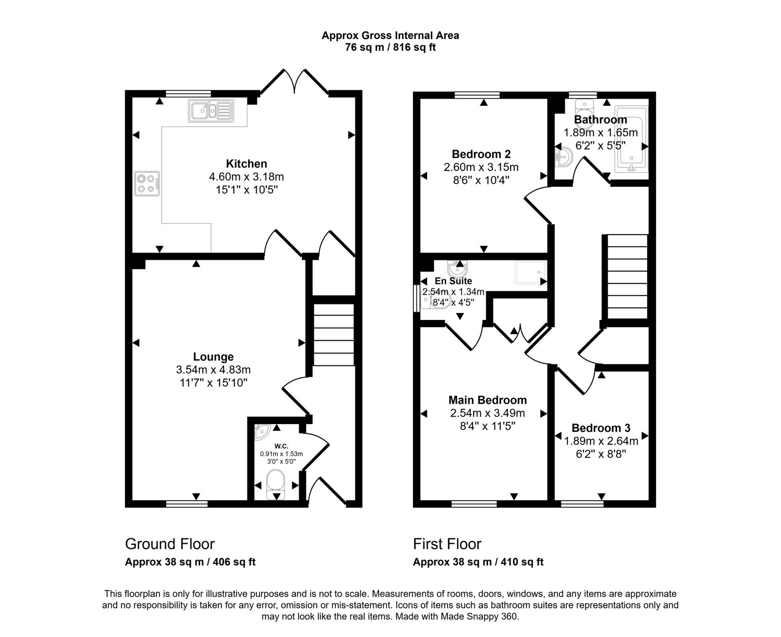 105, Ynys Y Wern, Port Talbot floorplan