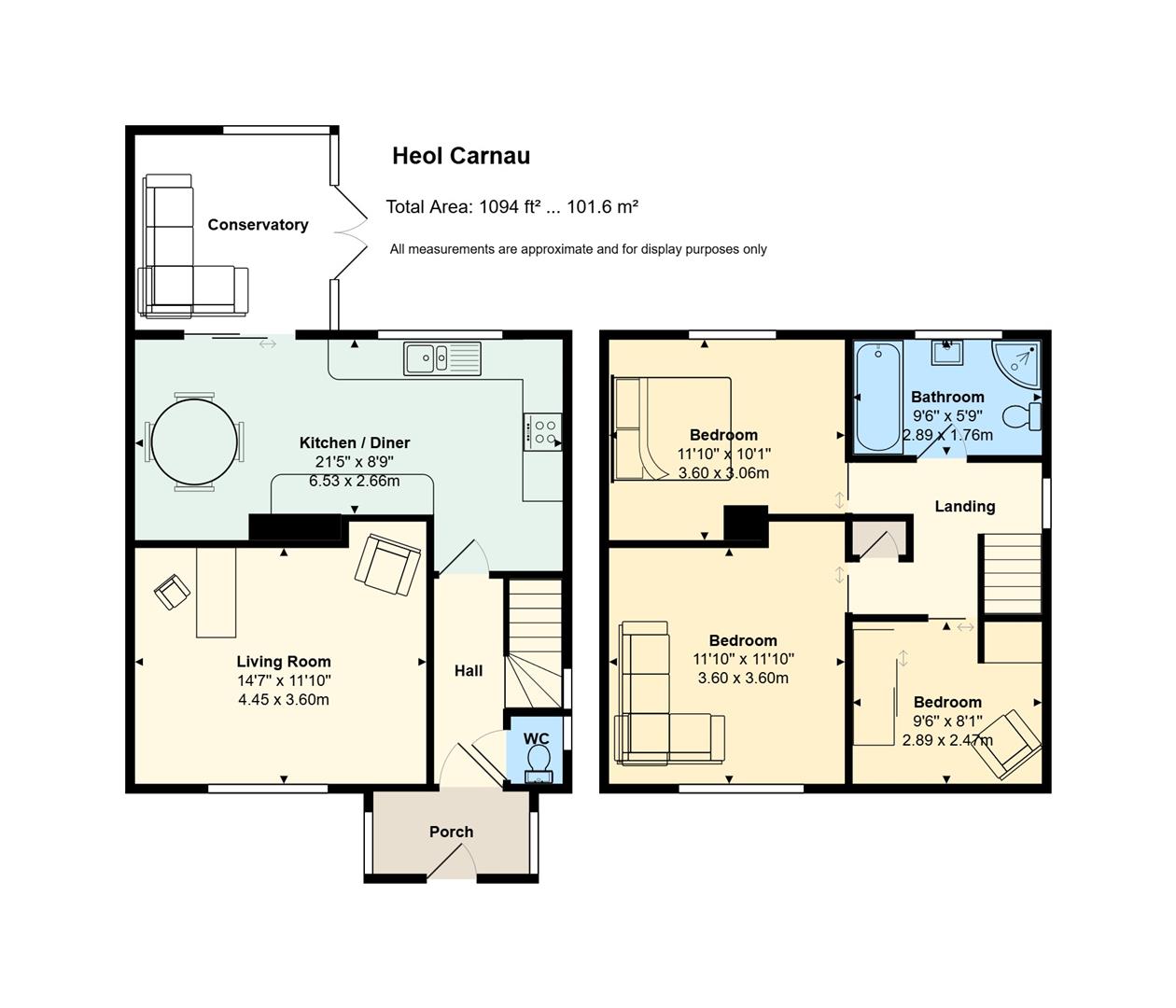 124, Heol Carnau, Cardiff floorplan
