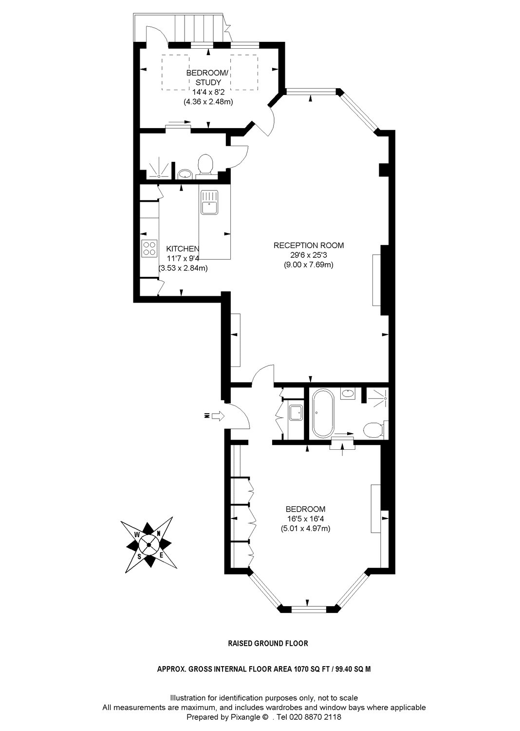 2 Bedrooms Flat to rent in Sutherland Avenue, Little Venice, London W9