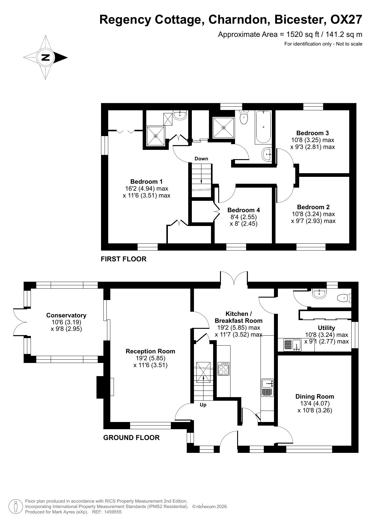 Regency Cottage, Bicester floorplan