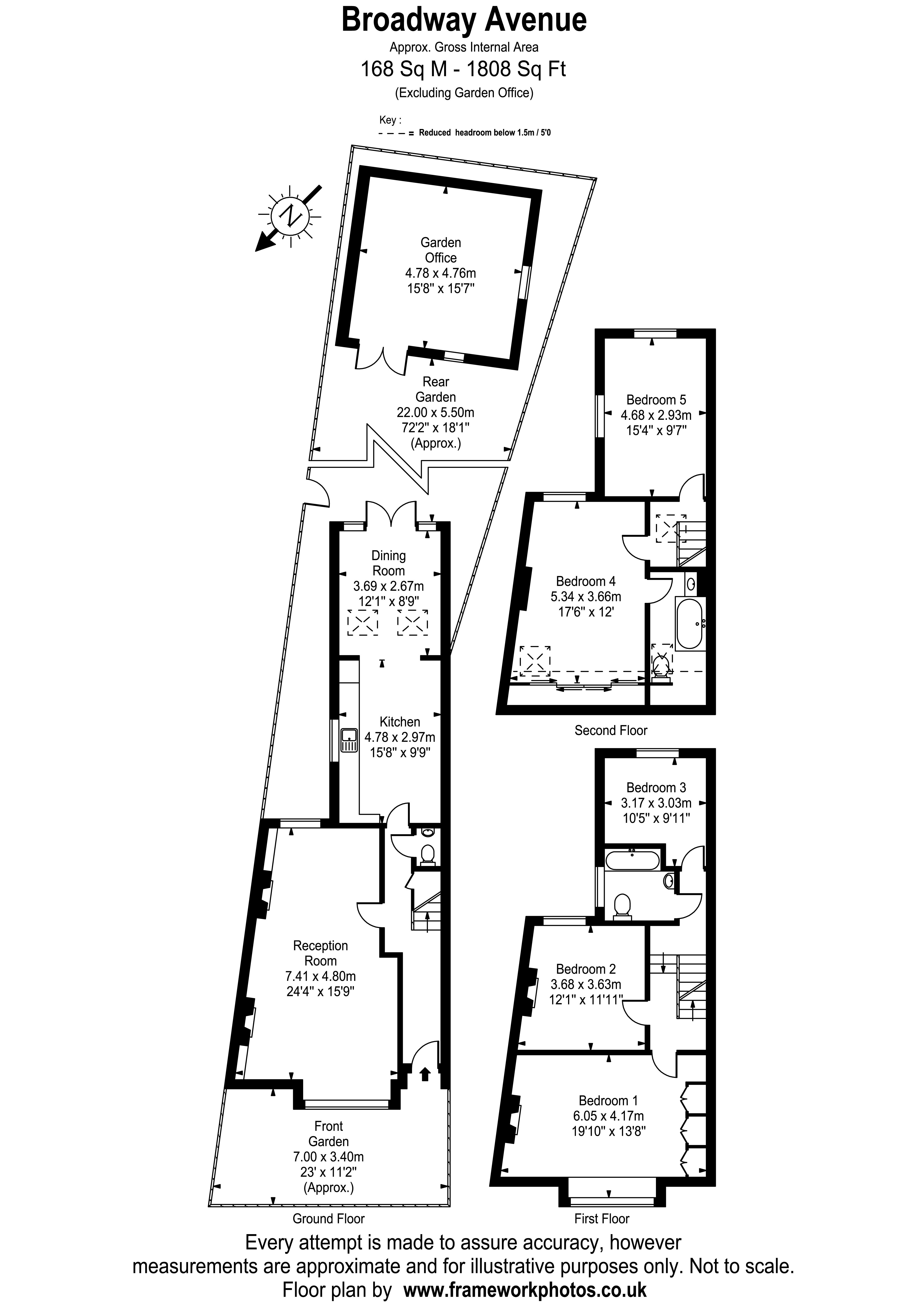 28, Broadway Avenue, Twickenham floorplan