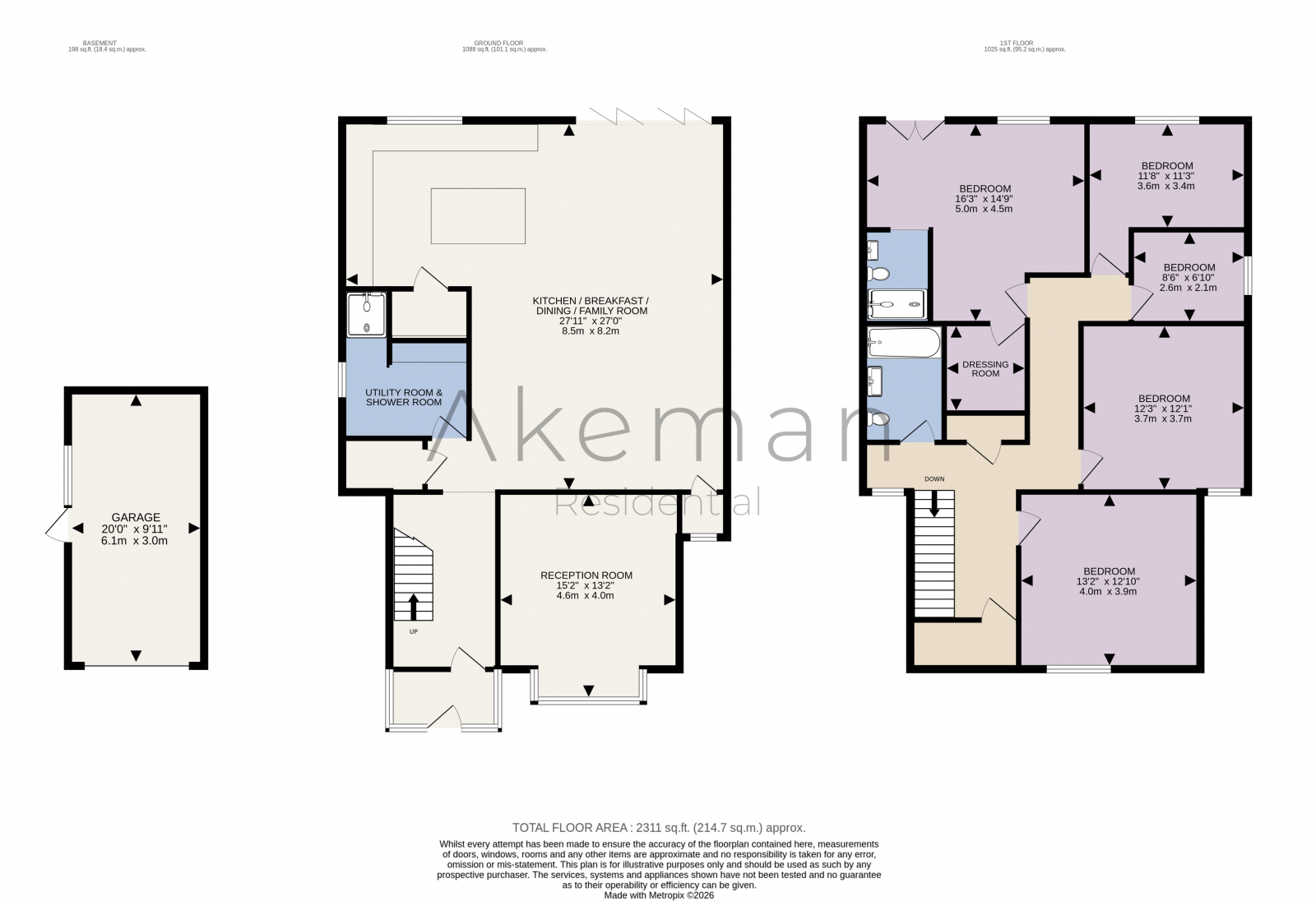 108 Wendover Road, Stoke Mandeville, Aylesbury floorplan