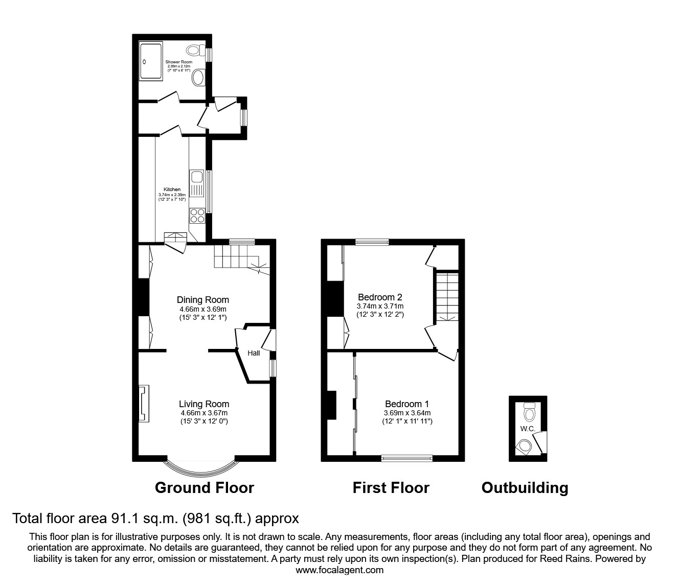 Hartford Road, Davenham, Northwich, Cheshire CW9, 2 bedroom semi ...