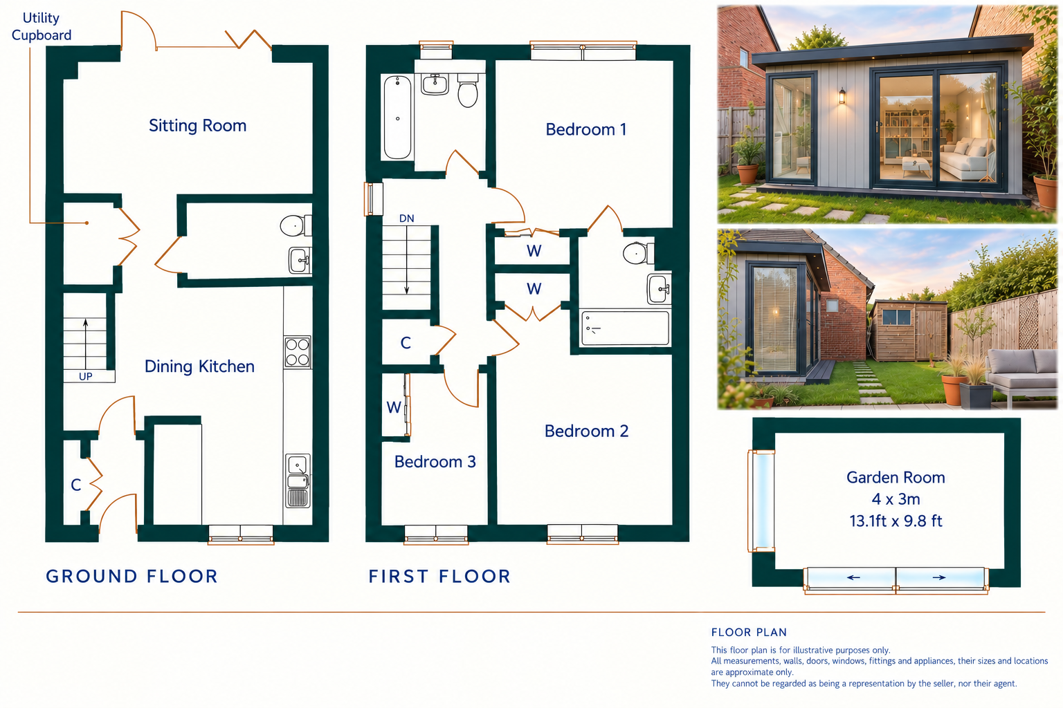 36, Thornfield Way, Nottingham floorplan