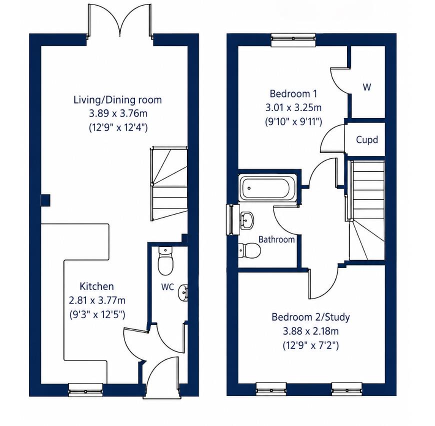 Trinity Park, Hull floorplan