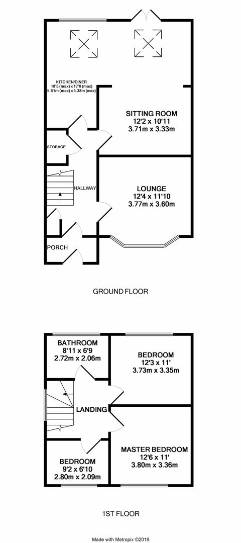 3 Bedrooms Semi-detached house for sale in Chester Road, Whitby, Ellesmere Port CH65