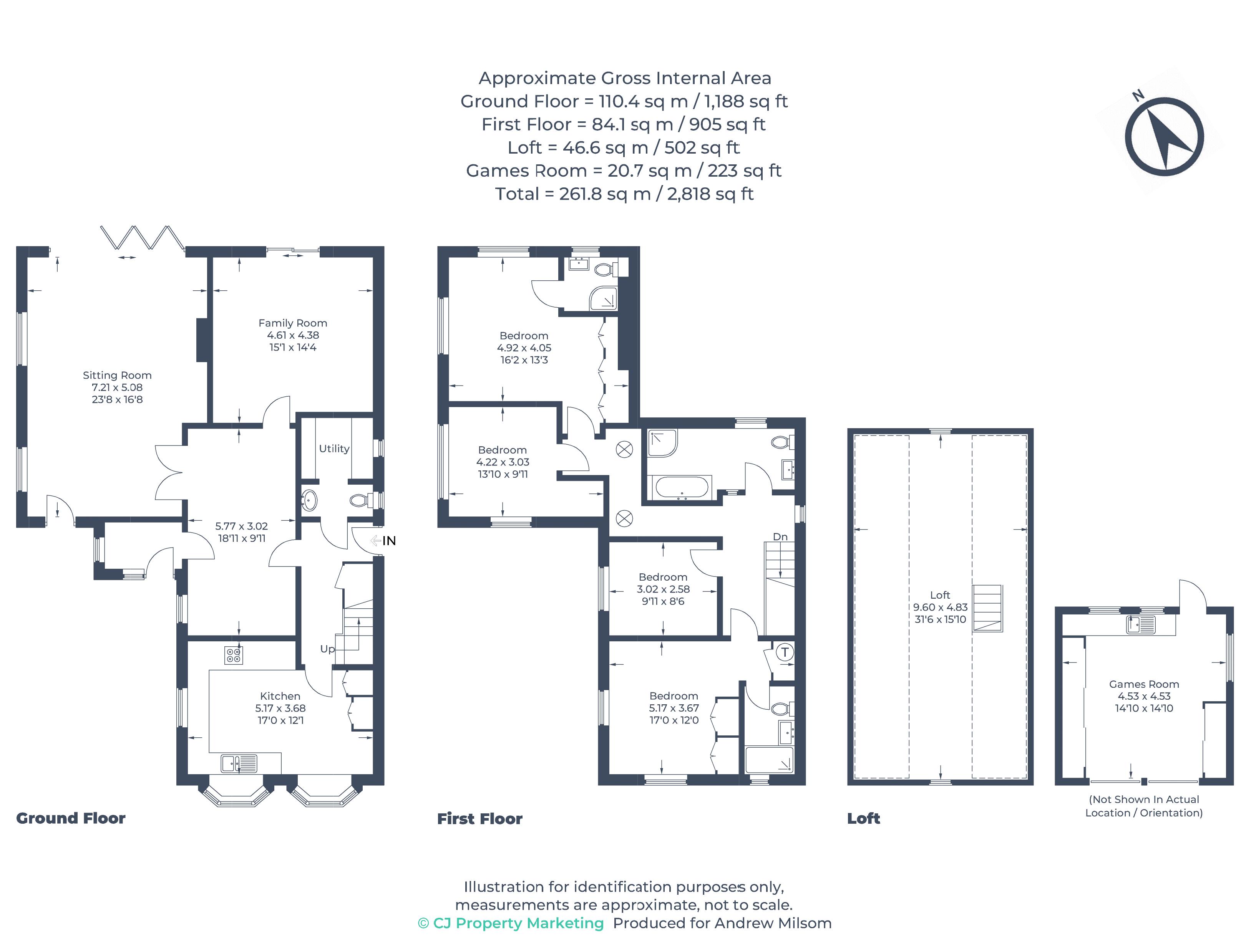 Fir Cottage, Marlow Road, Bourne End floorplan