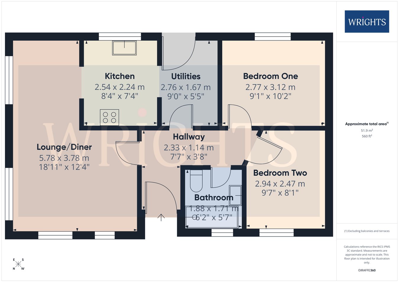 12, Marshmoor Crescent, Hatfield floorplan