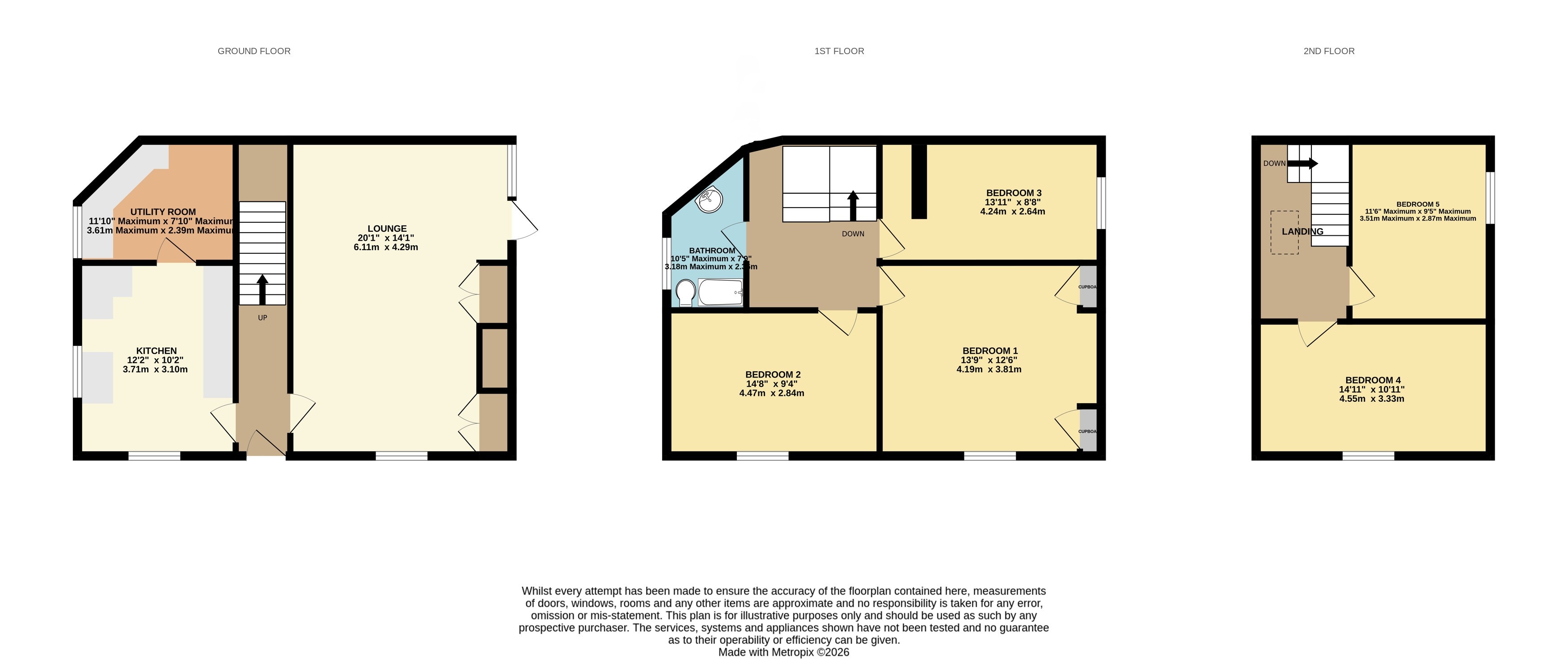 Ferndale Sunnyside, Combe Martin Ilfracombe Devon, Devon floorplan