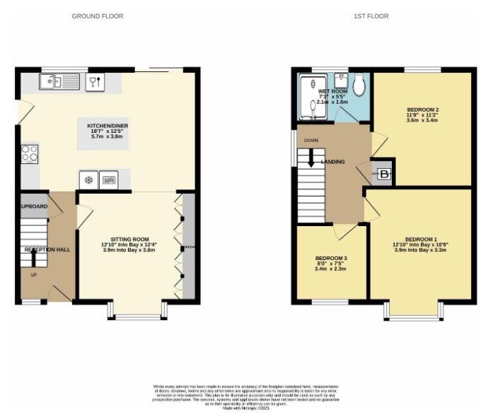 6 Brent Knoll Road, Plymouth, Devon floorplan