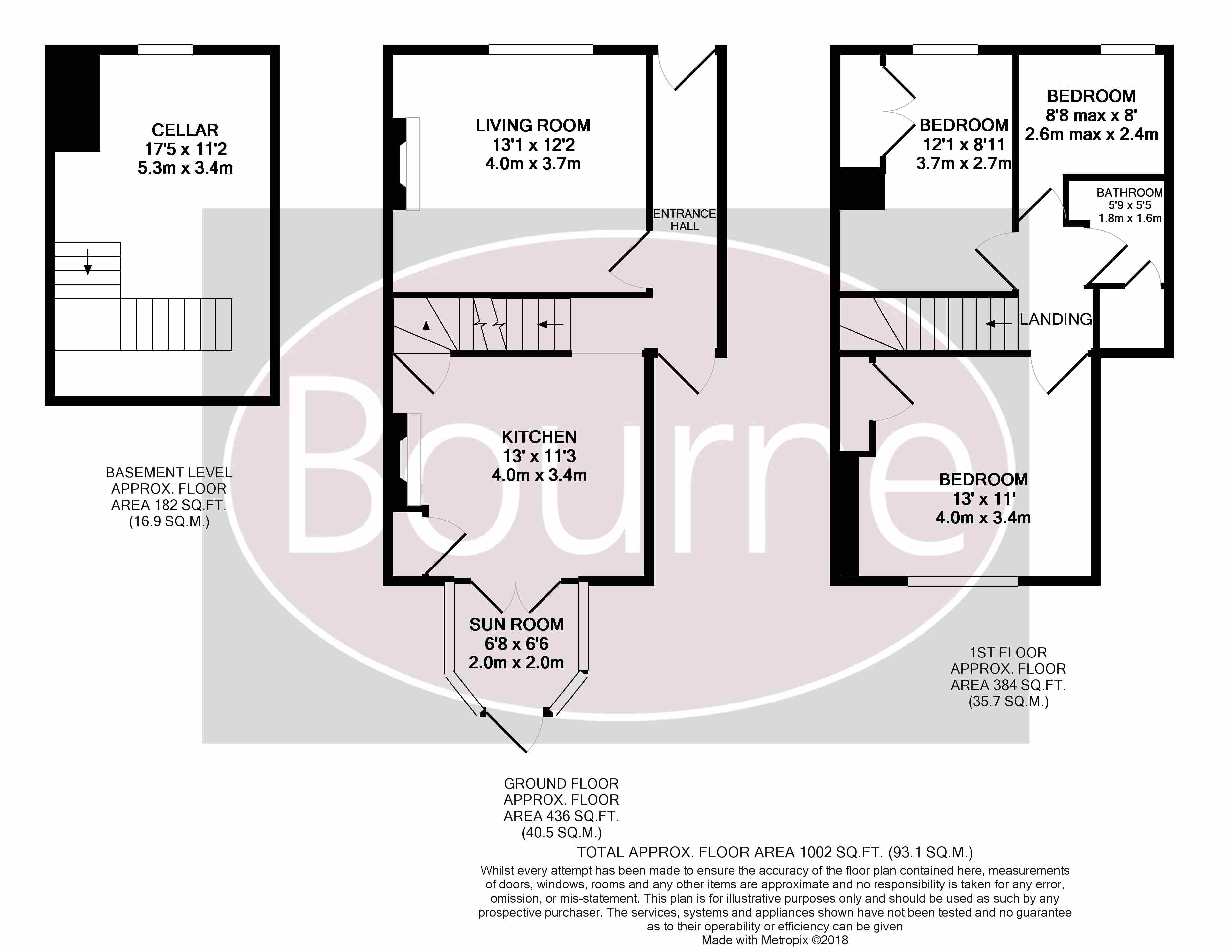 8, Sheep Street, Petersfield floorplan