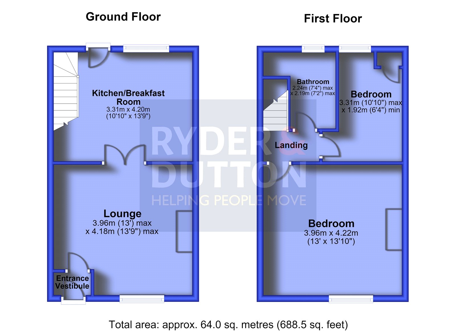 3, Roman Street, Mossley floorplan
