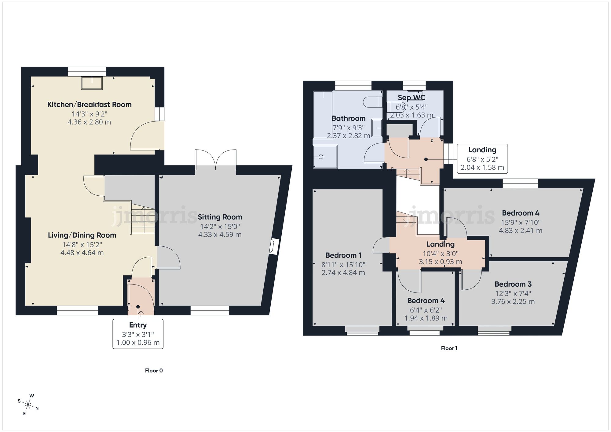 4 Hottipass Street, Fishguard floorplan