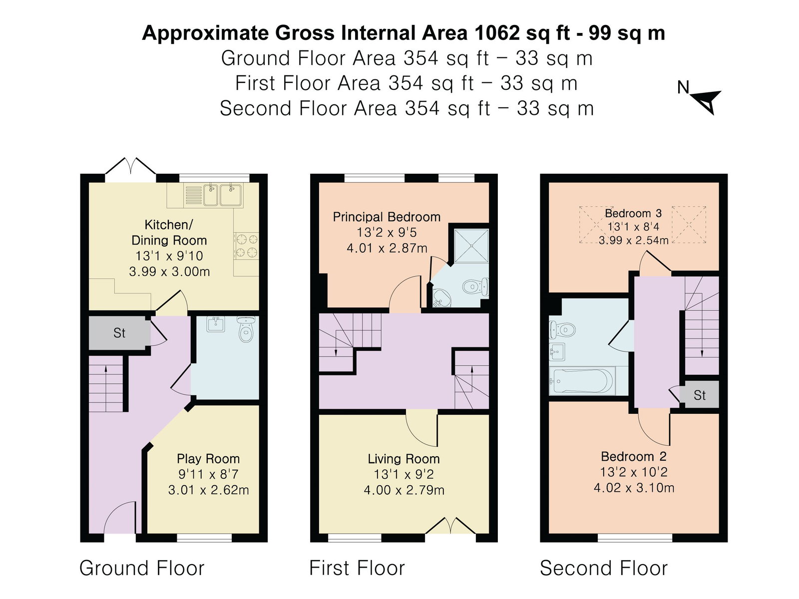 11 Whitehill Place, Saffron Walden floorplan