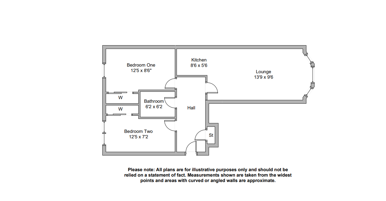 Dumbarton Road, Glasgow floorplan