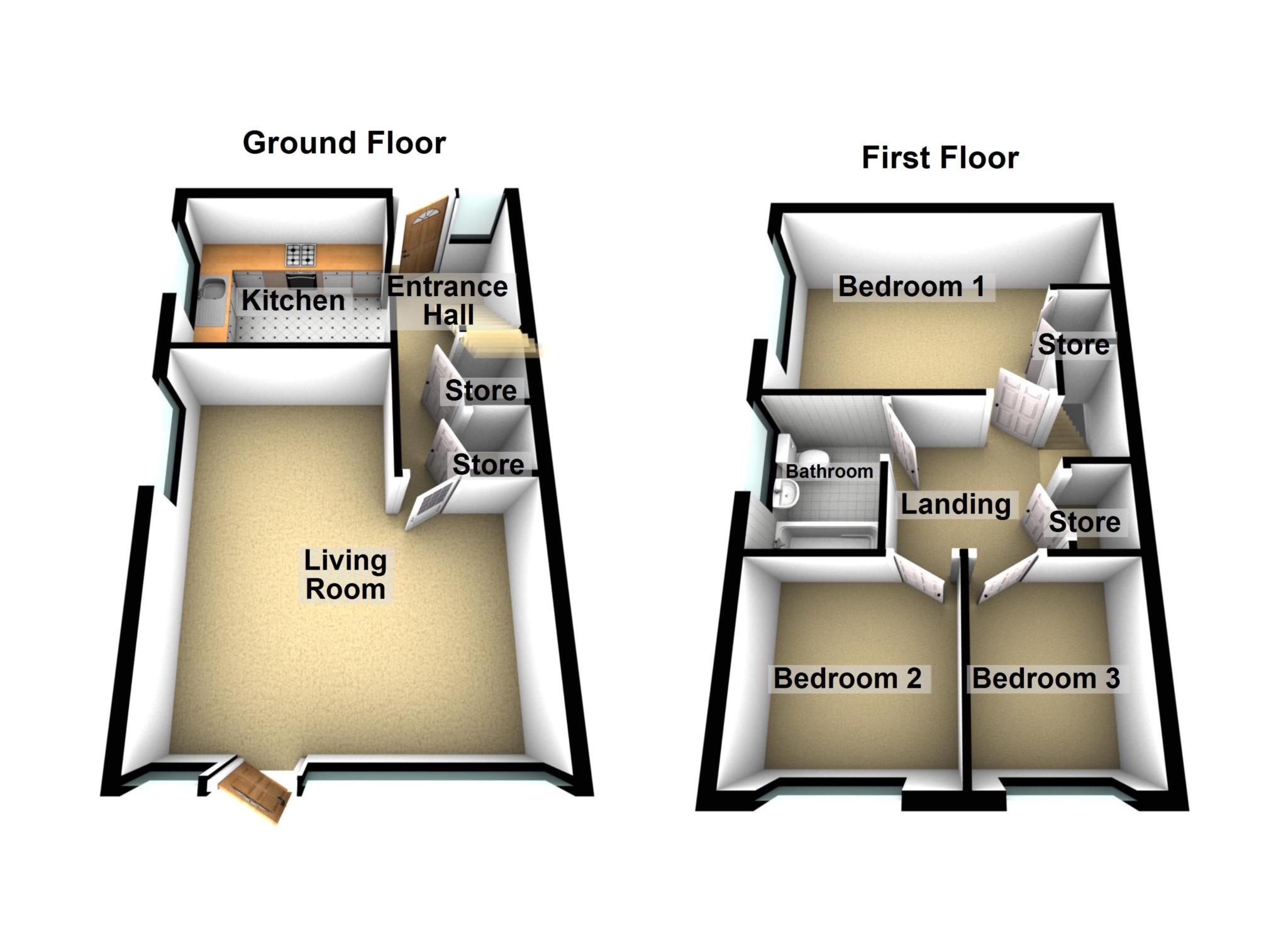 2 Elmfield Court, Wickham Street, Welling floorplan
