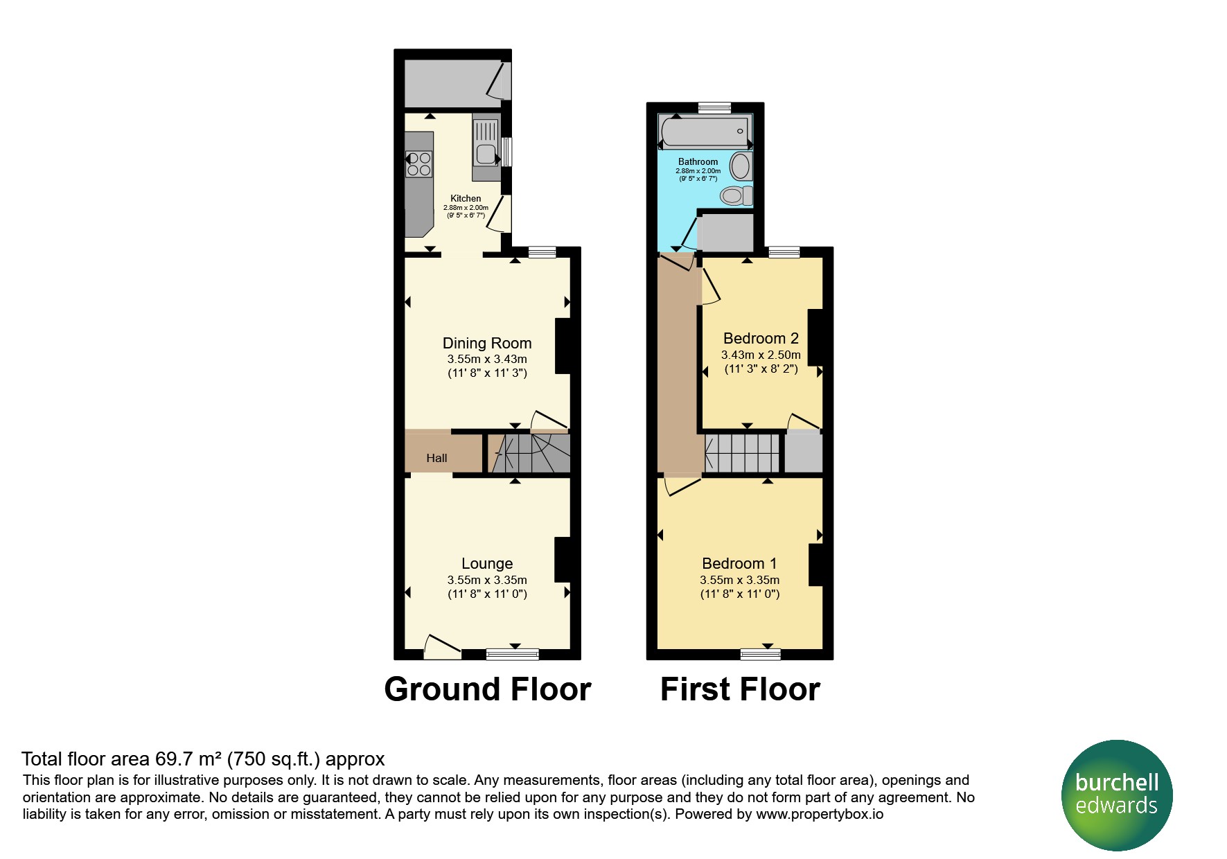 13, Sedgwick Street, Nottingham floorplan