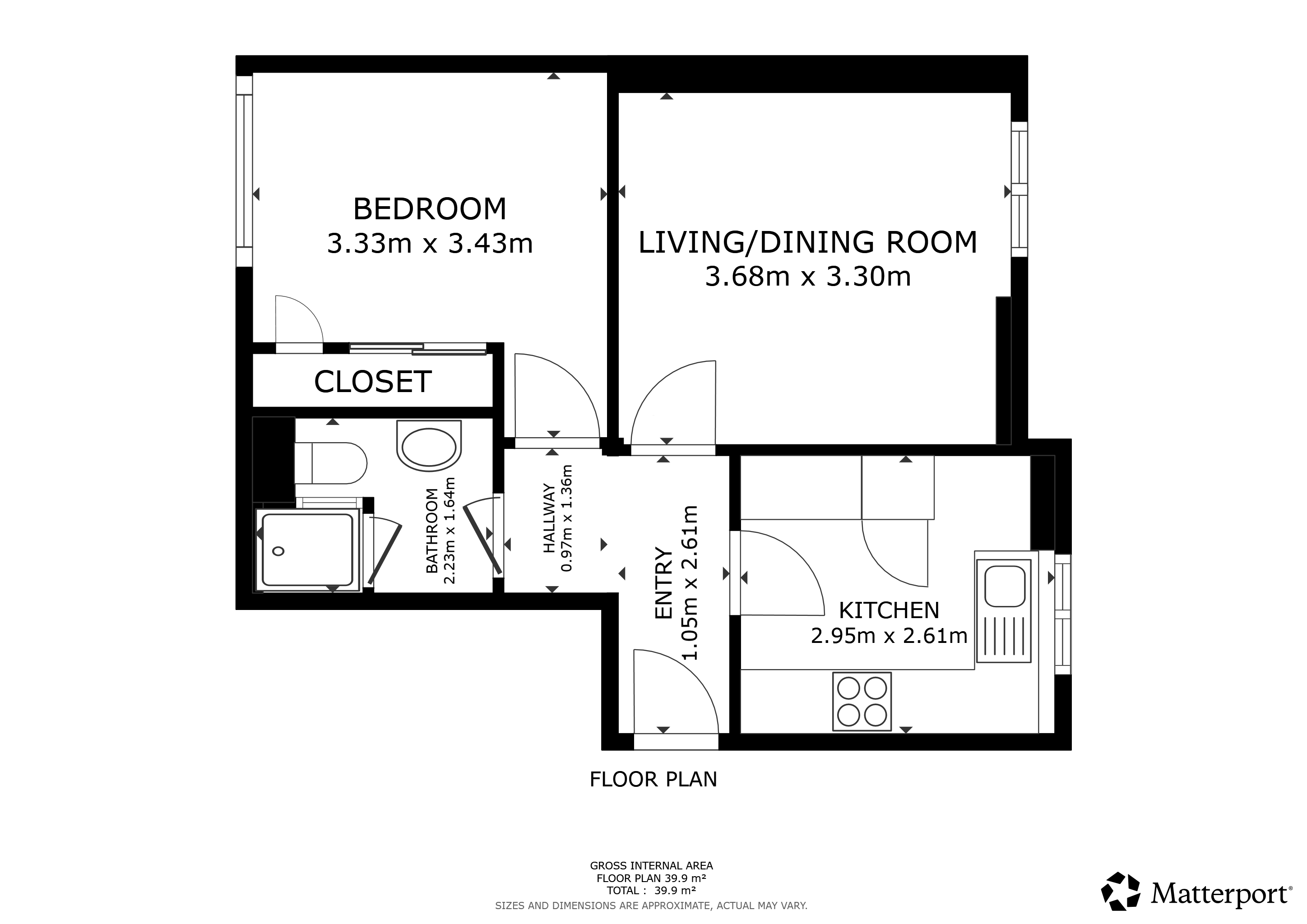 9, Seaton Place, Aberdeen floorplan