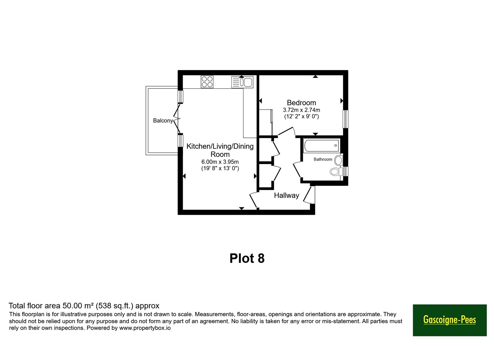 Chobham Road, Camberley floorplan