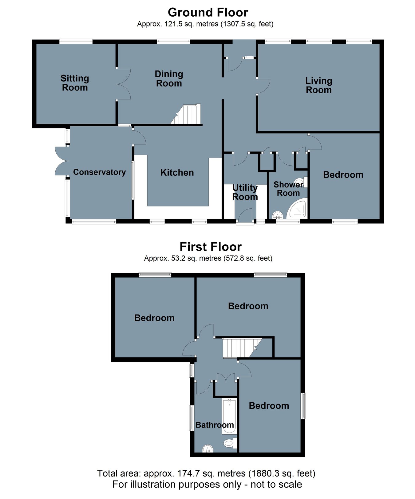 1, Brightling Road, Robertsbridge floorplan