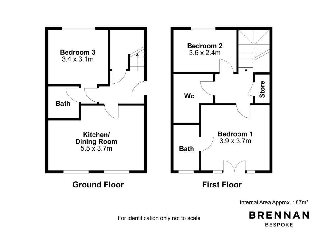 Flat 2, 30, Hazelwood Road, Northampton floorplan