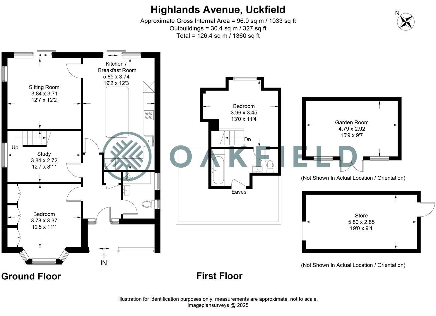 8, Highlands Avenue, Uckfield floorplan