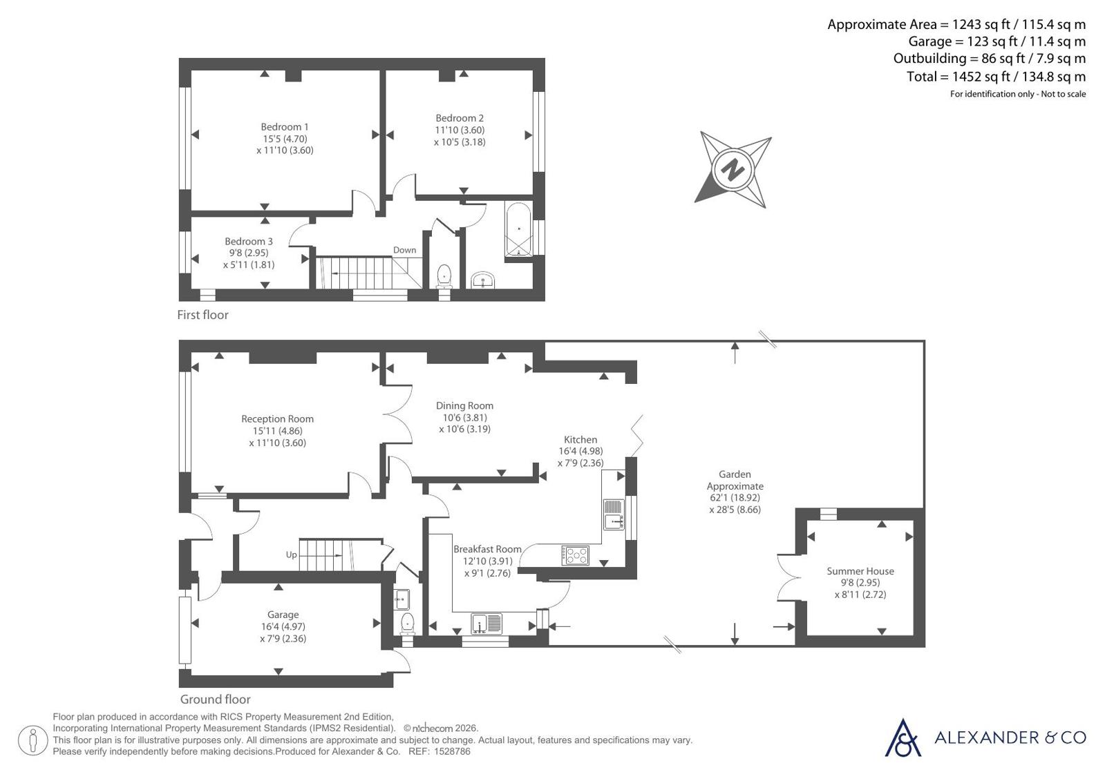43, Kingscroft Avenue, Bedfordshire floorplan