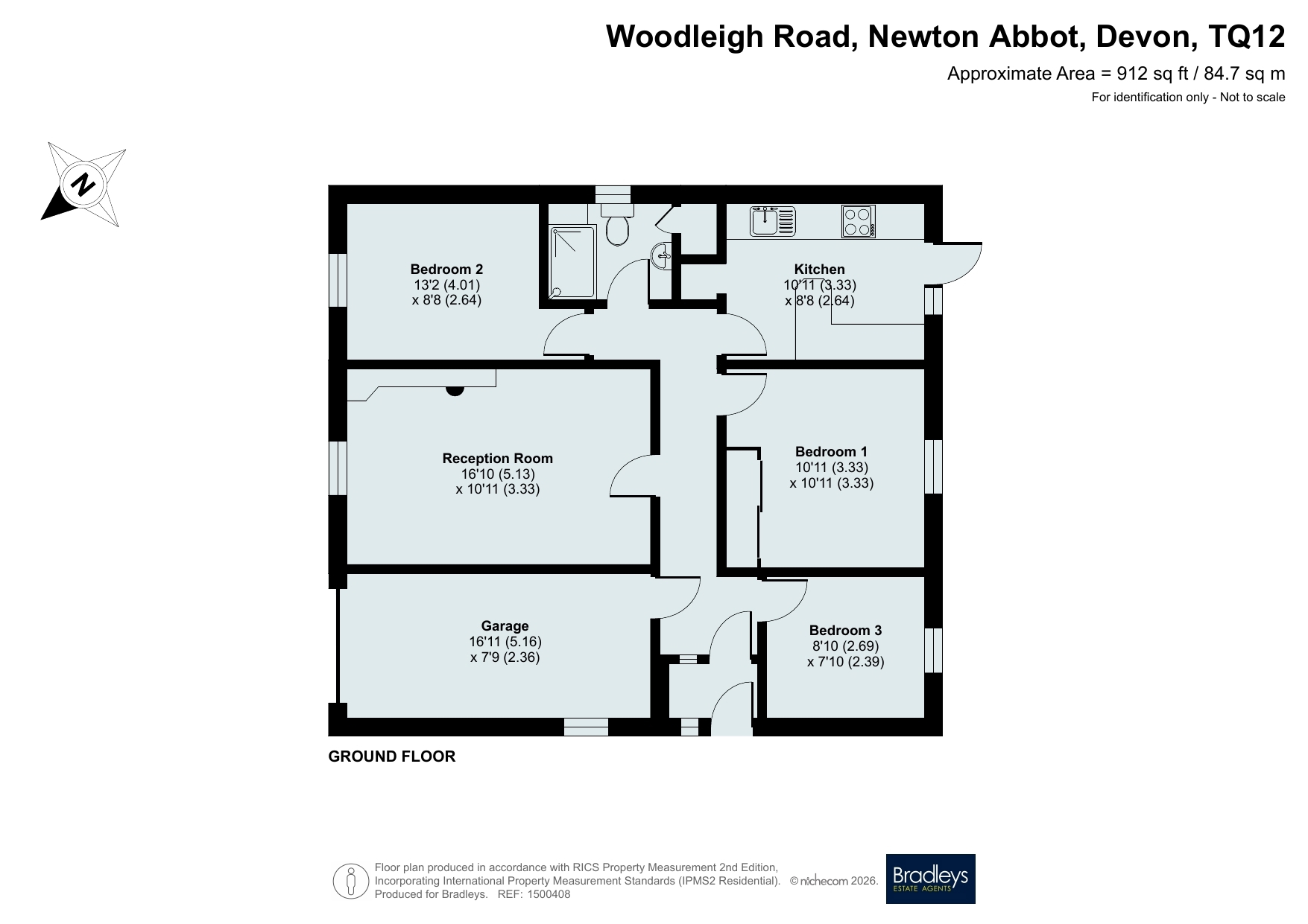 9, Woodleigh Road, Devon floorplan