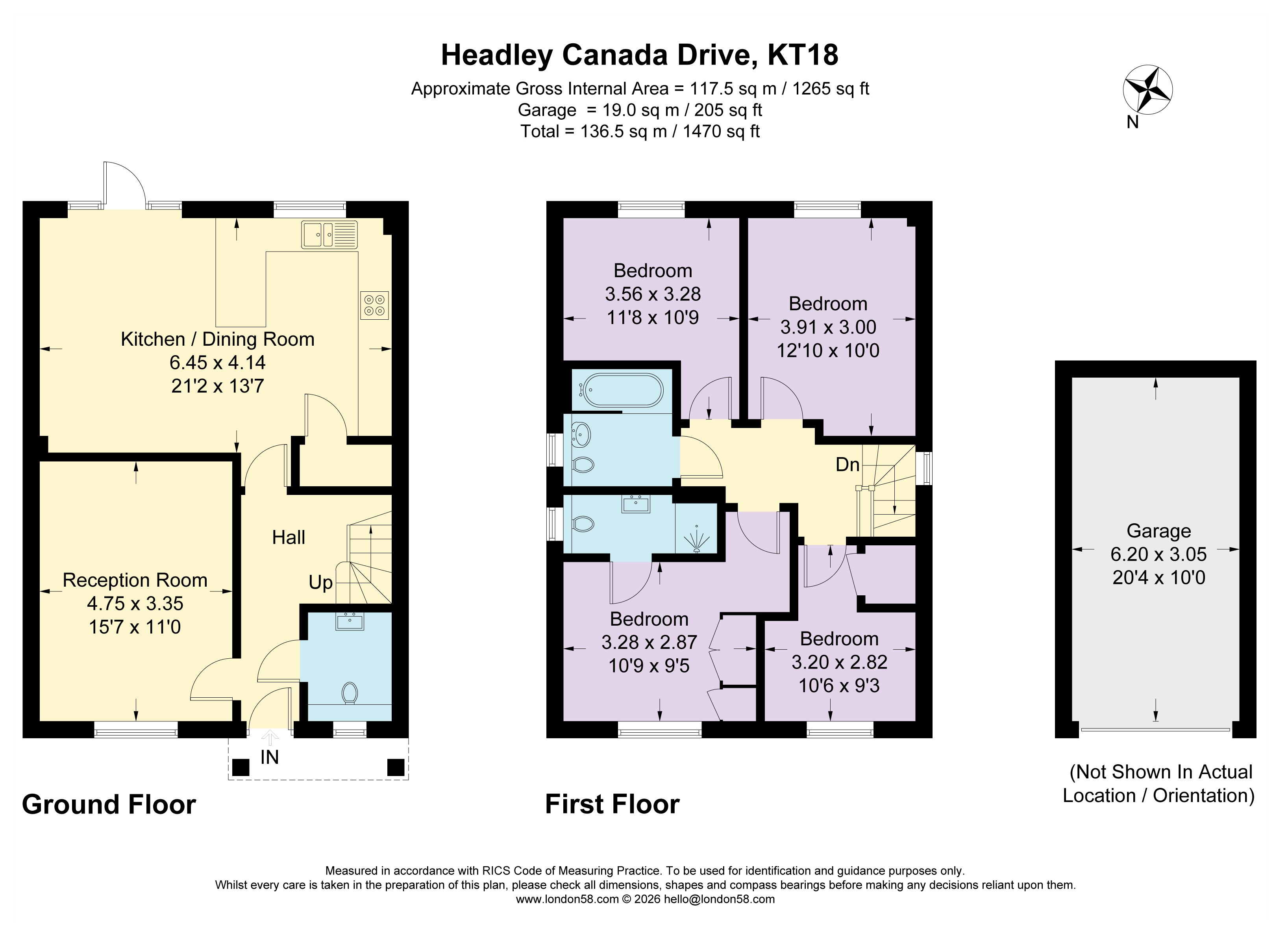 4, Canada Drive, Epsom floorplan