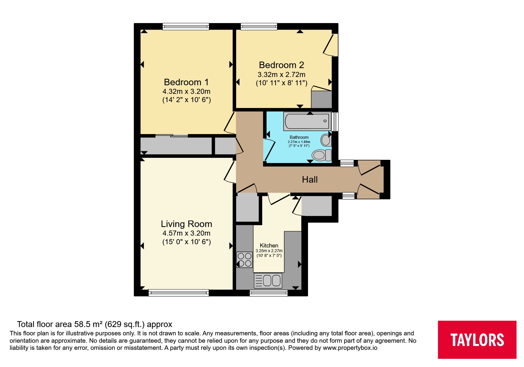 4, Lawn Gardens, Luton floorplan