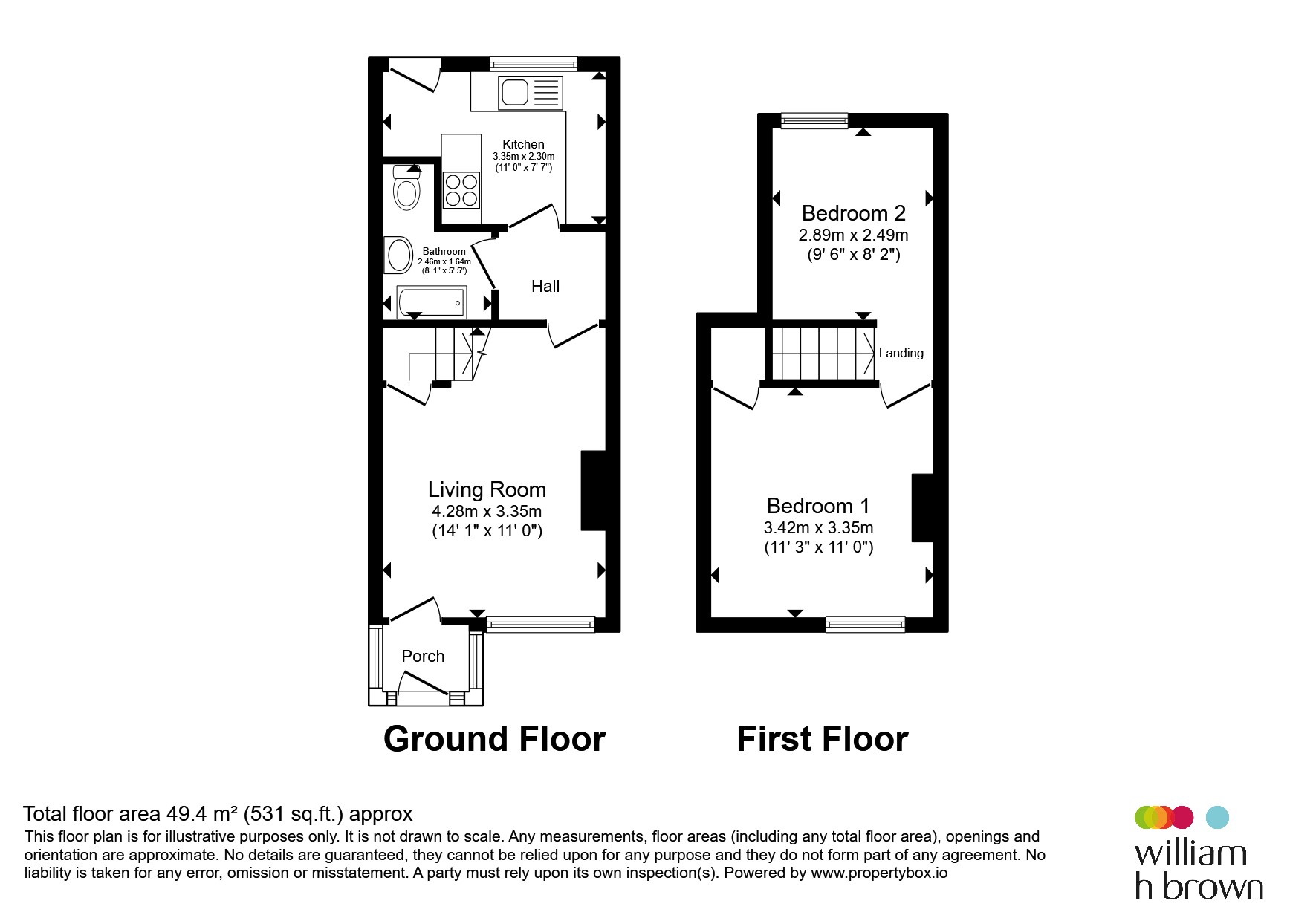 9, New Cottages, Wennington Road, Rainham floorplan