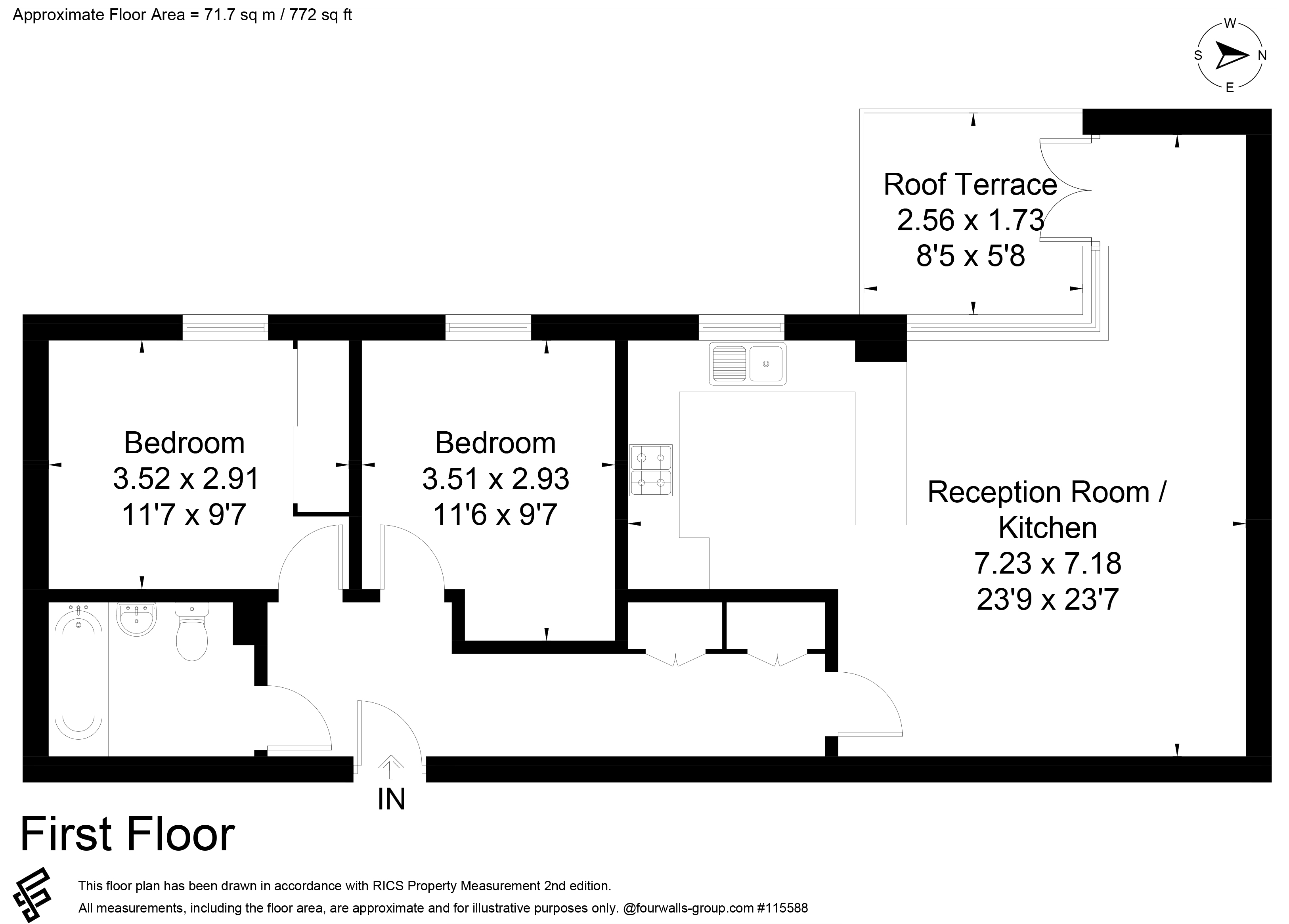 77 Axe Street, Barking floorplan