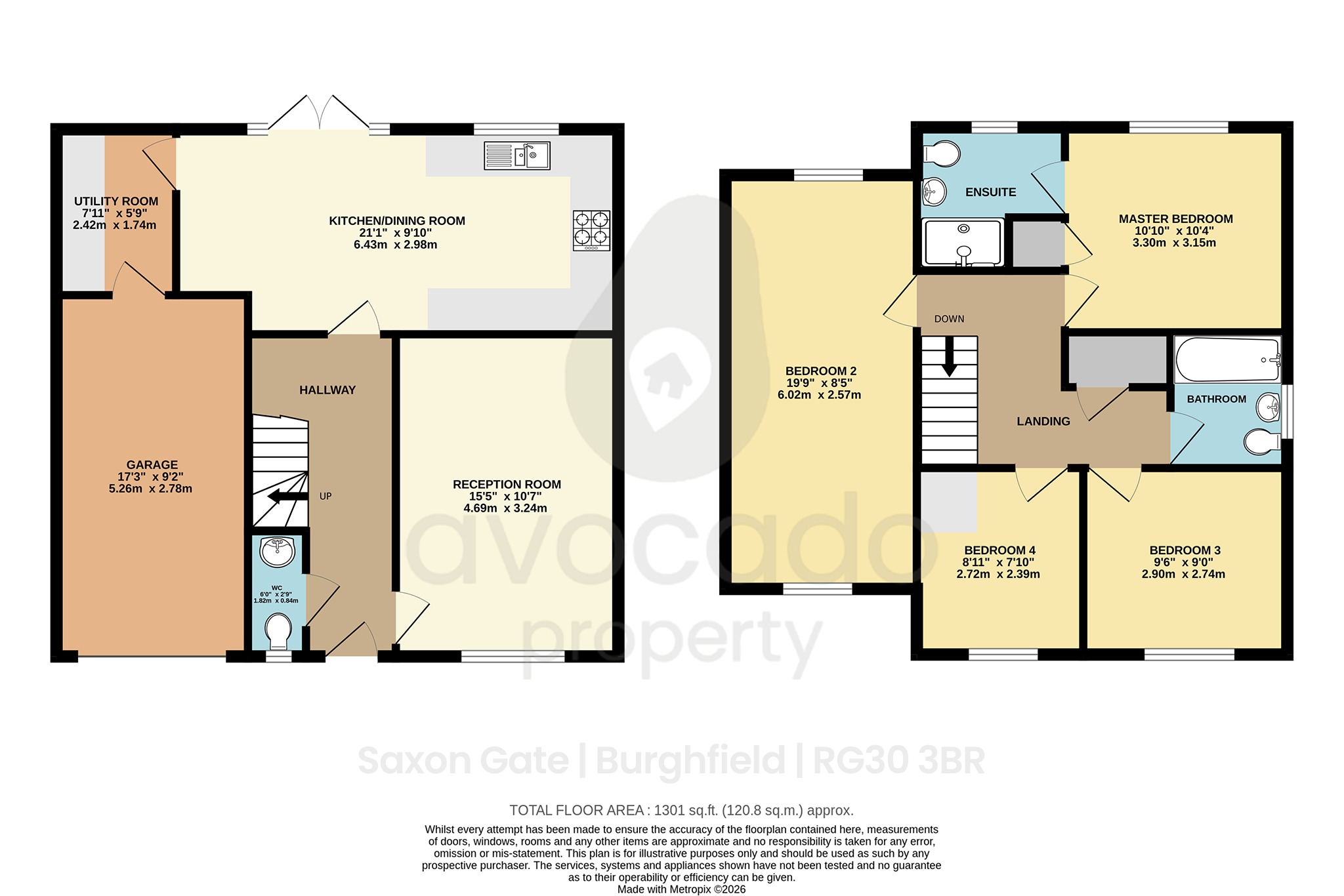 Burghfield, Berkshire floorplan