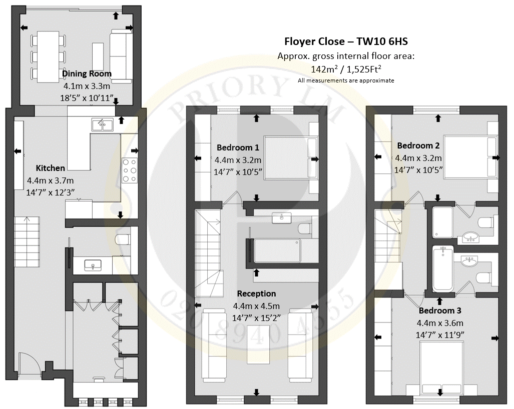 30, Floyer Close, Richmond floorplan