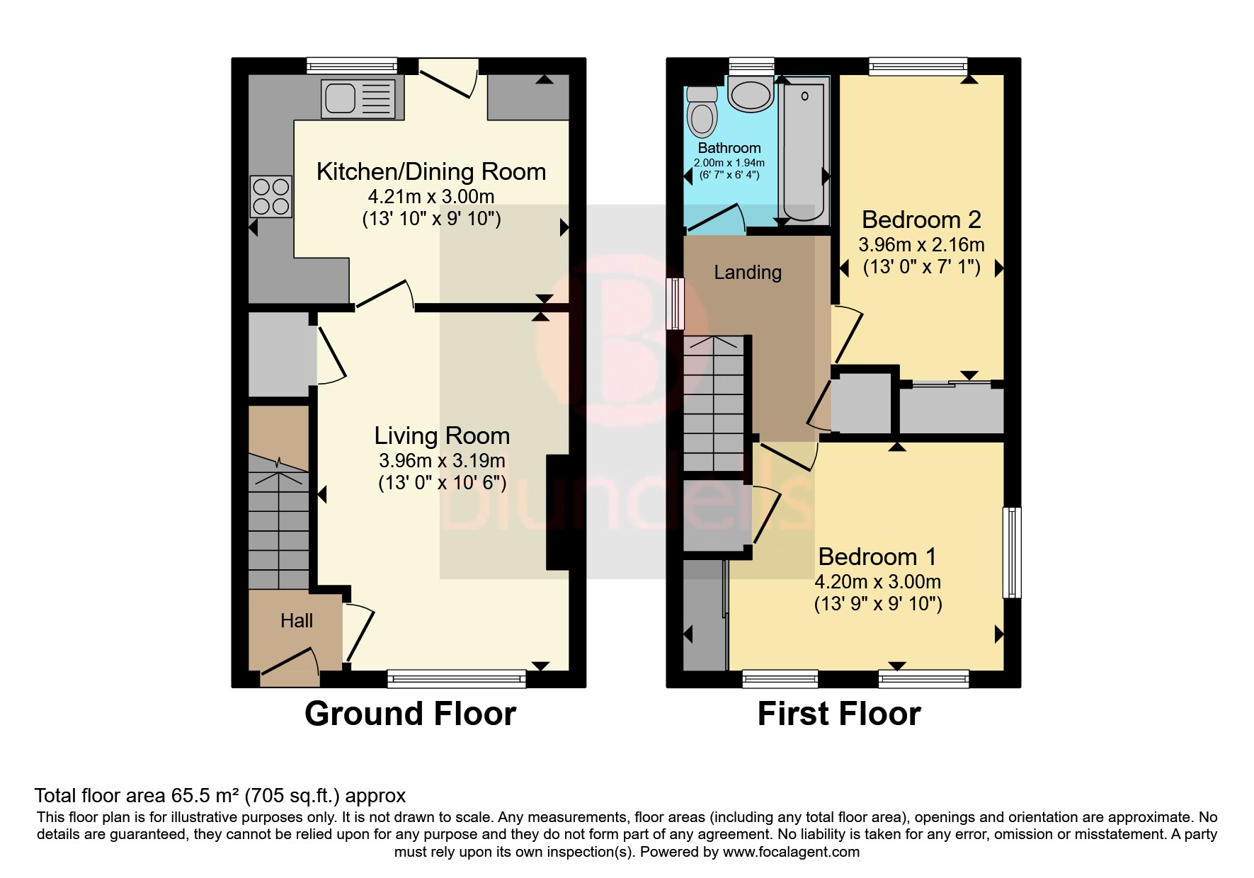 4, Badger Rise, South Yorkshire floorplan