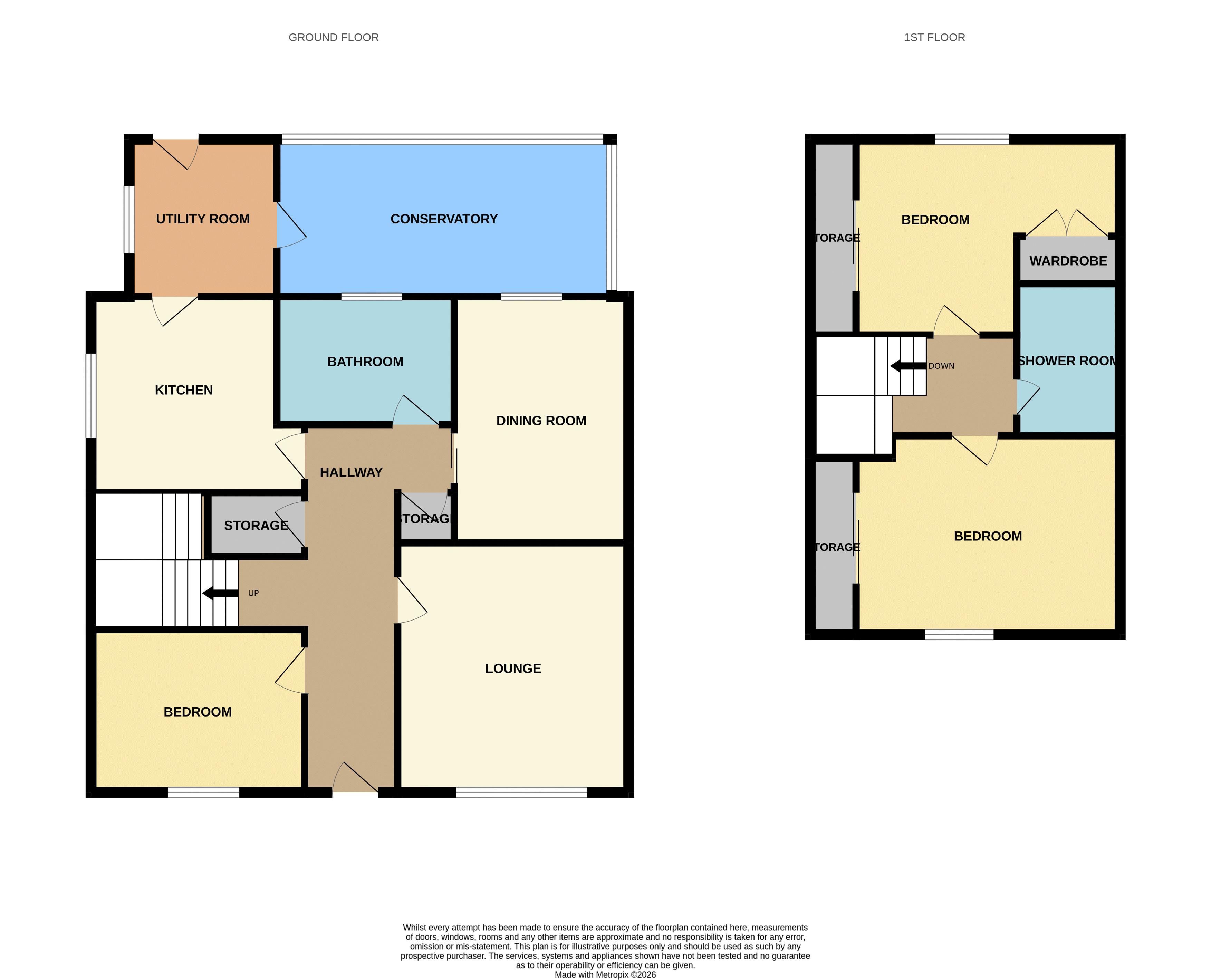36, St. Serfs Grove, Clackmannan floorplan