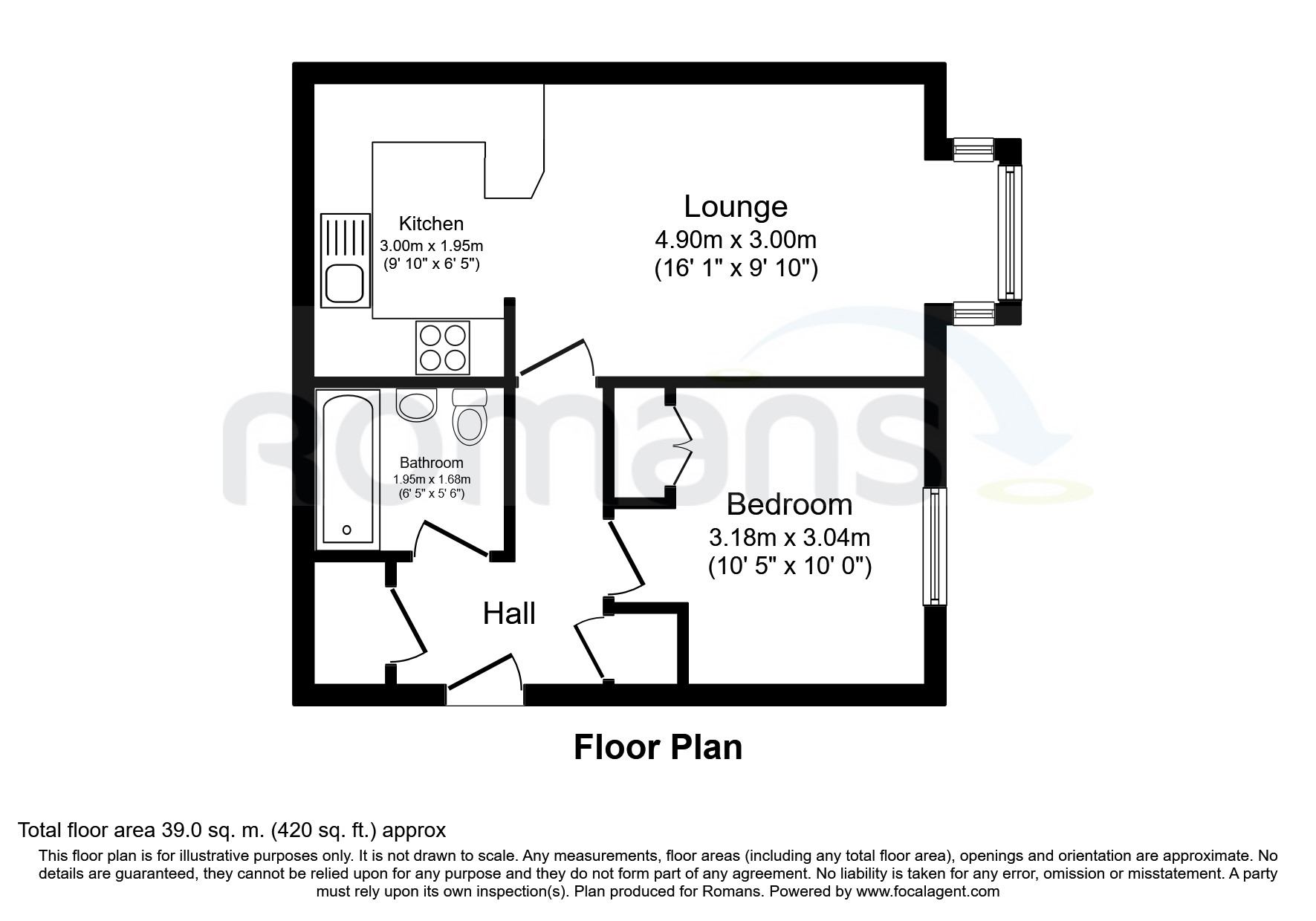 Newport Road, Aldershot GU12, 1 bedroom flat to rent 54279552