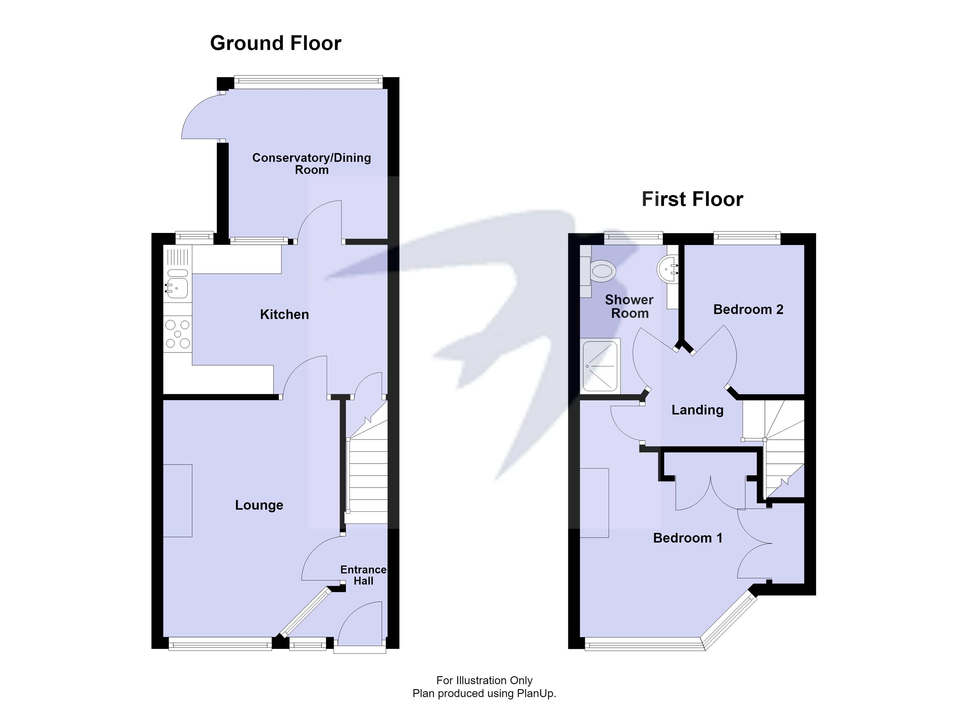 174, Rowley Avenue, Sidcup floorplan