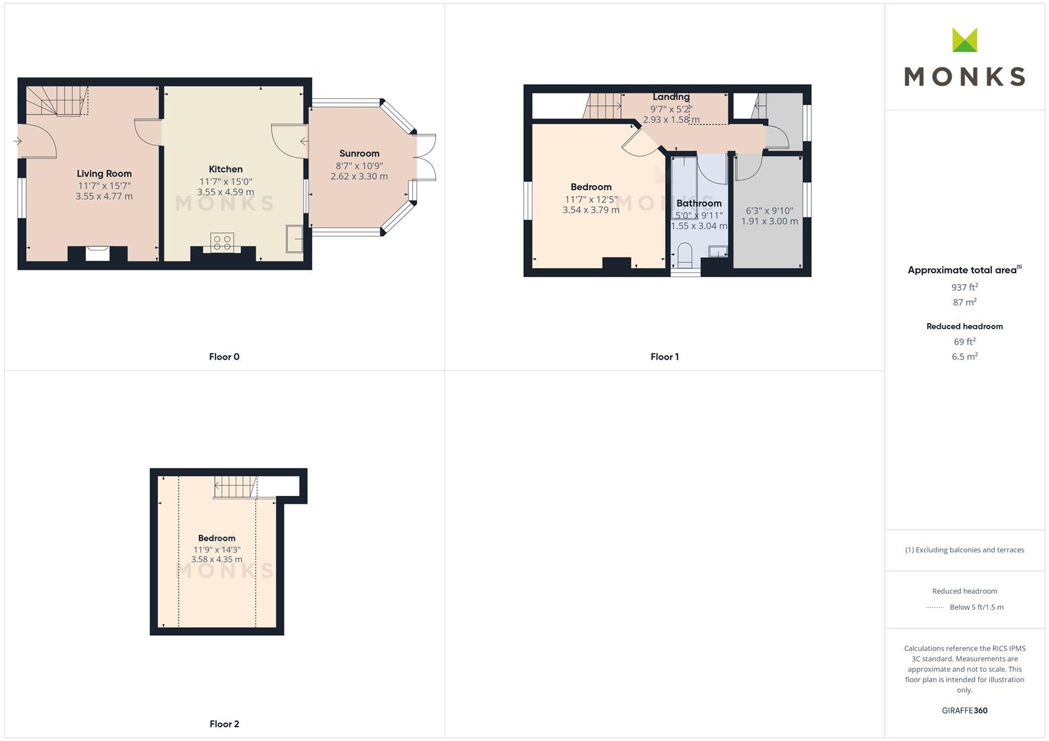 5, Church View, Llanfechain floorplan