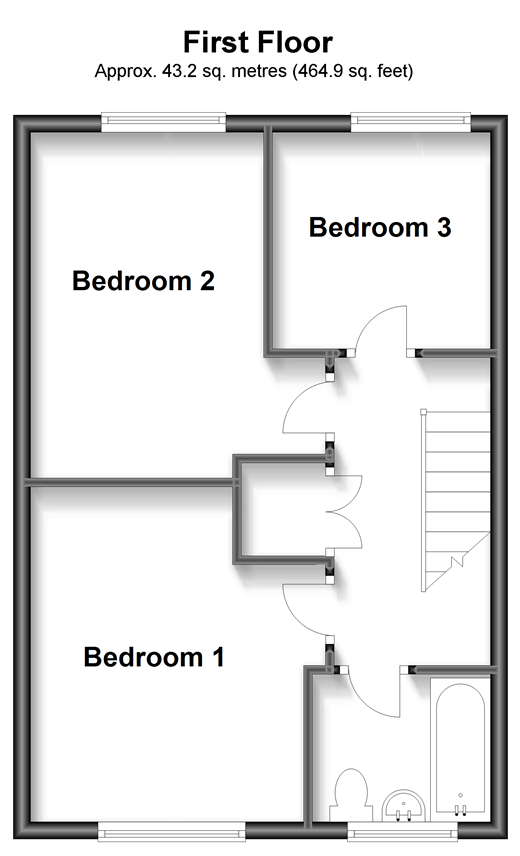 Solent Gardens, Freshwater, Isle Of Wight PO40, 3 bedroom terraced