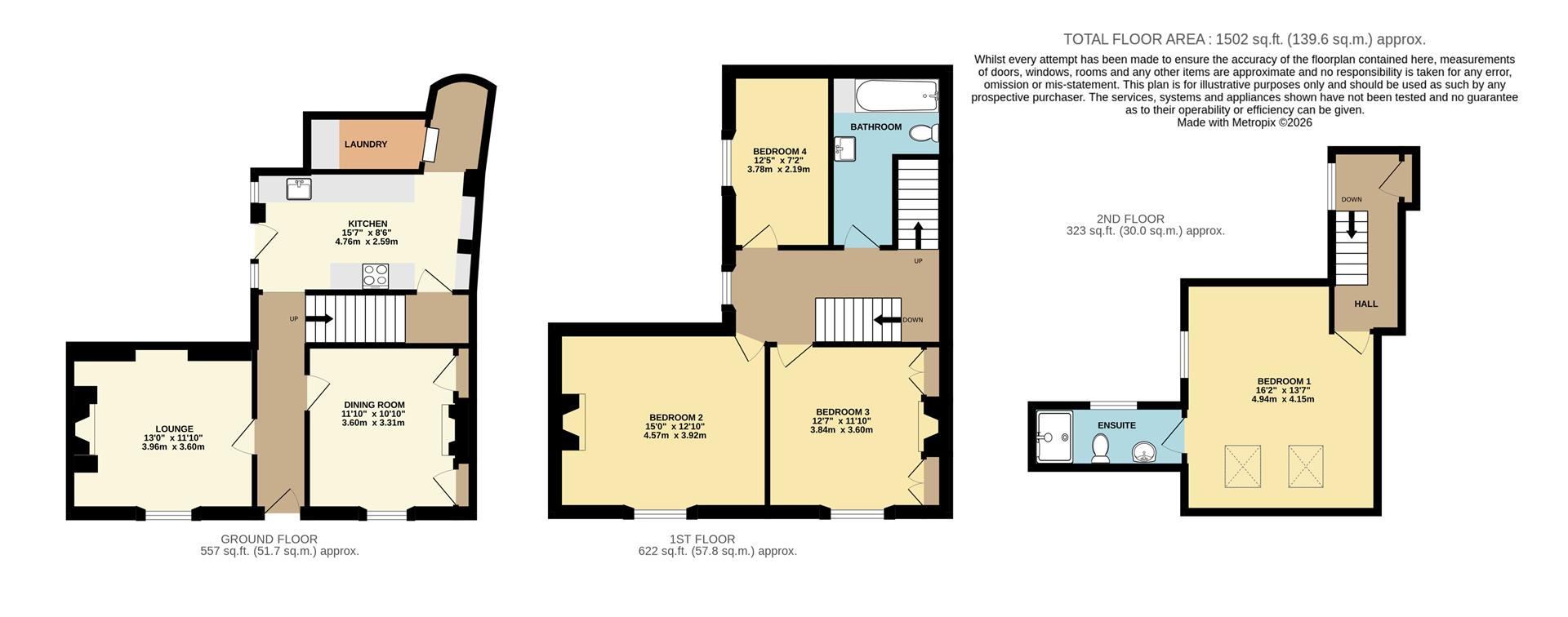 Old Forge Cottage, 133, Mount Pleasant Road, Brixham floorplan